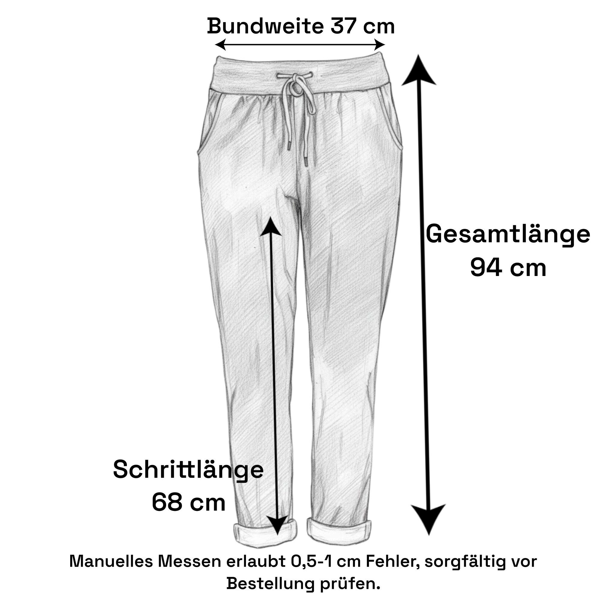 simaranda Jogginghose Damen Jogginghose 29 Schwarz / Weiß Foto One Size 36- günstig online kaufen