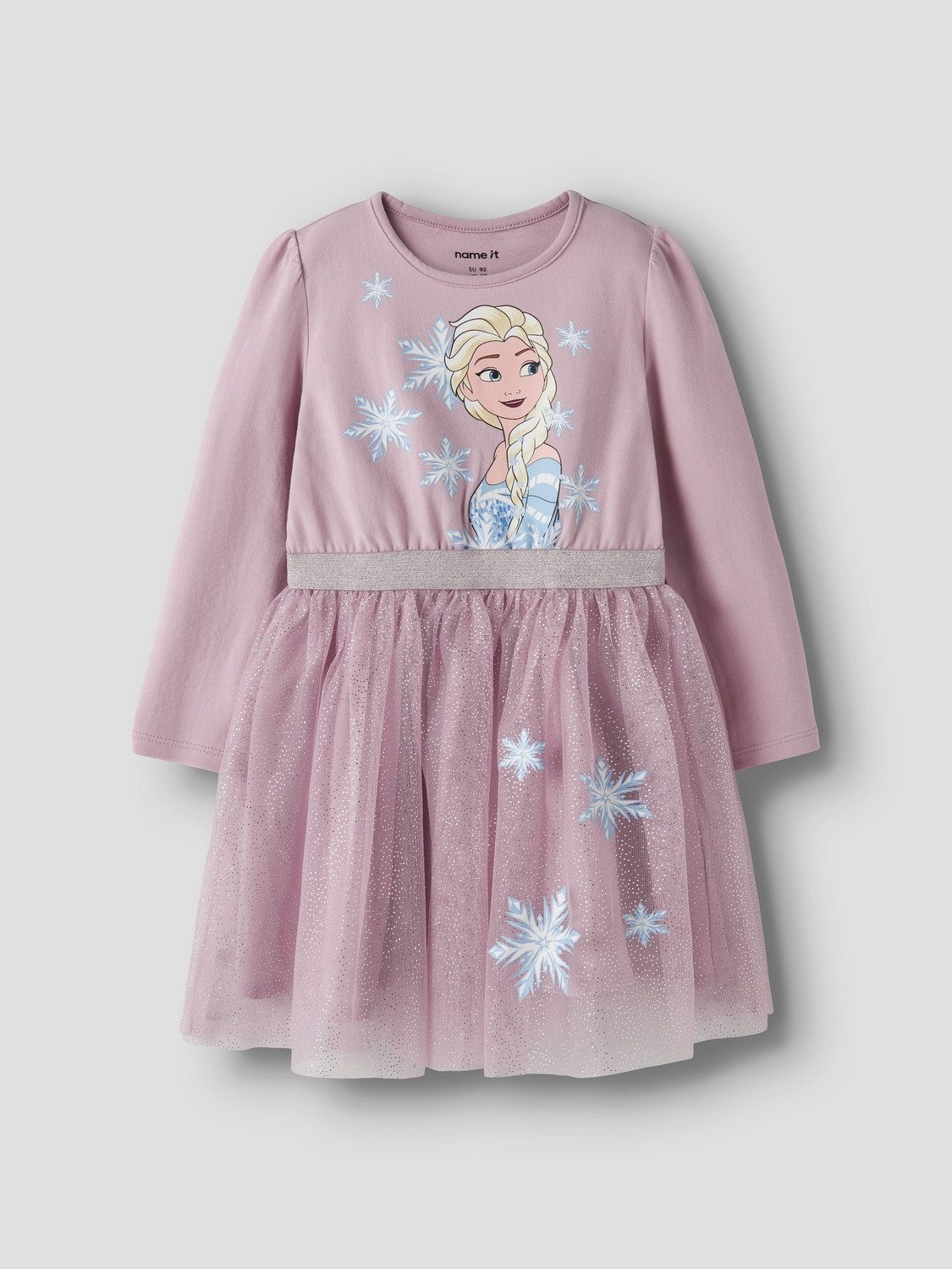 Name It Jerseykleid Nmfosimi Frozen Ls Tulle Dress Wdi