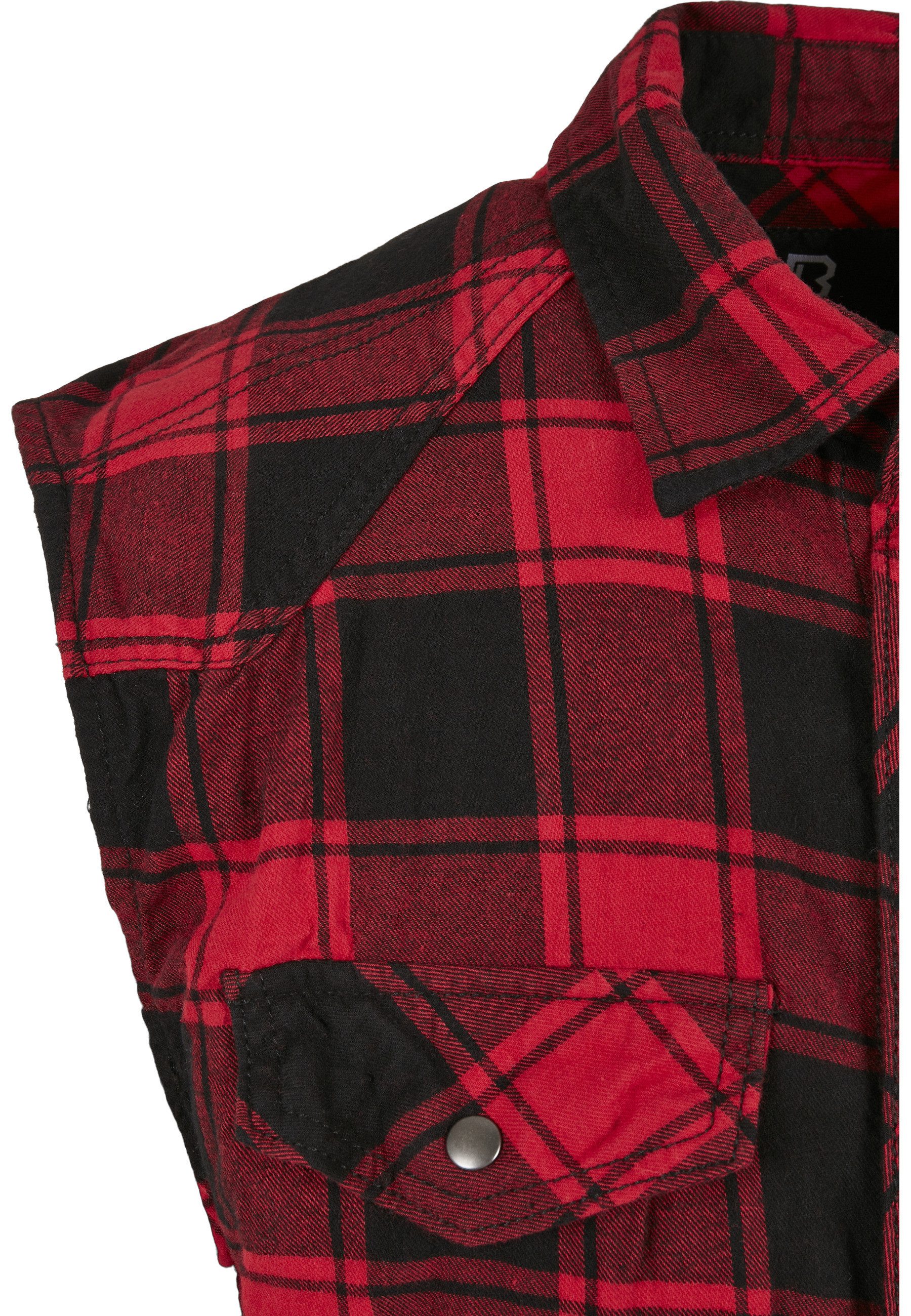 Brandit Jerseyweste Brandit Herren Checkshirt Sleeveless (1-tlg)