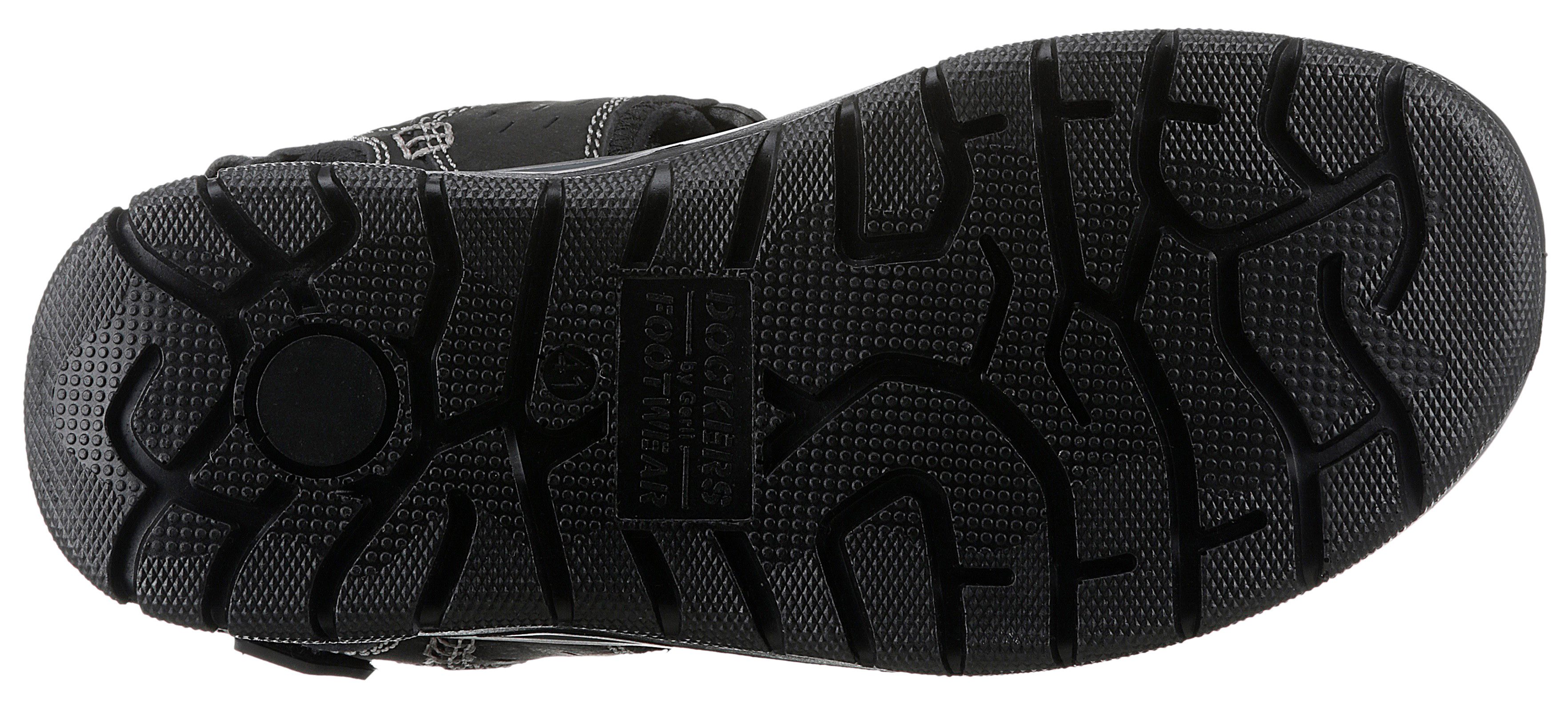 Dockers by Gerli Sandale Sommerschuh, Klettschuh, Outdoorschuh, in Trekking-Optik