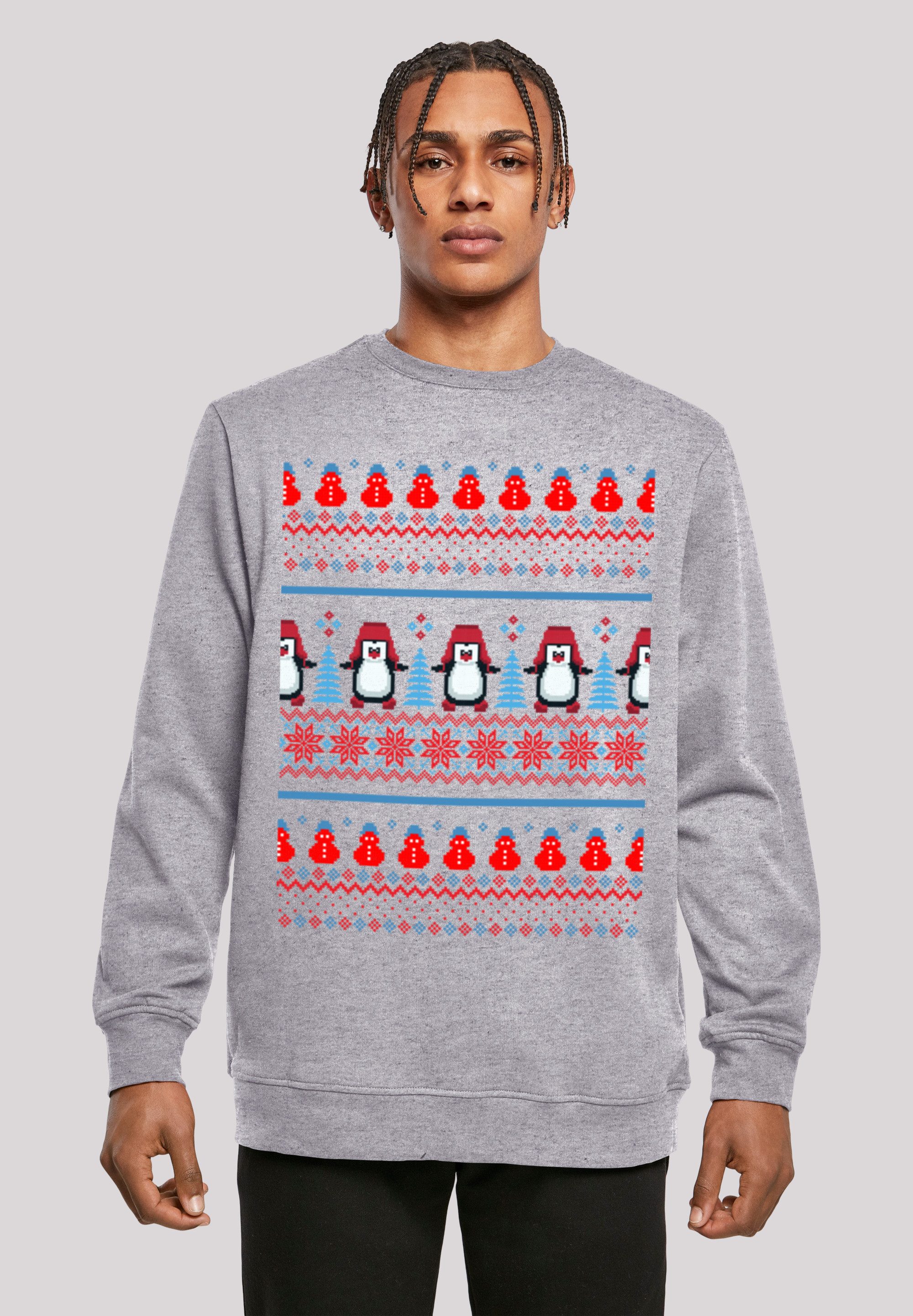 F4NT4STIC Kapuzenpullover "Christmas Pinguin Muster", Print günstig online kaufen