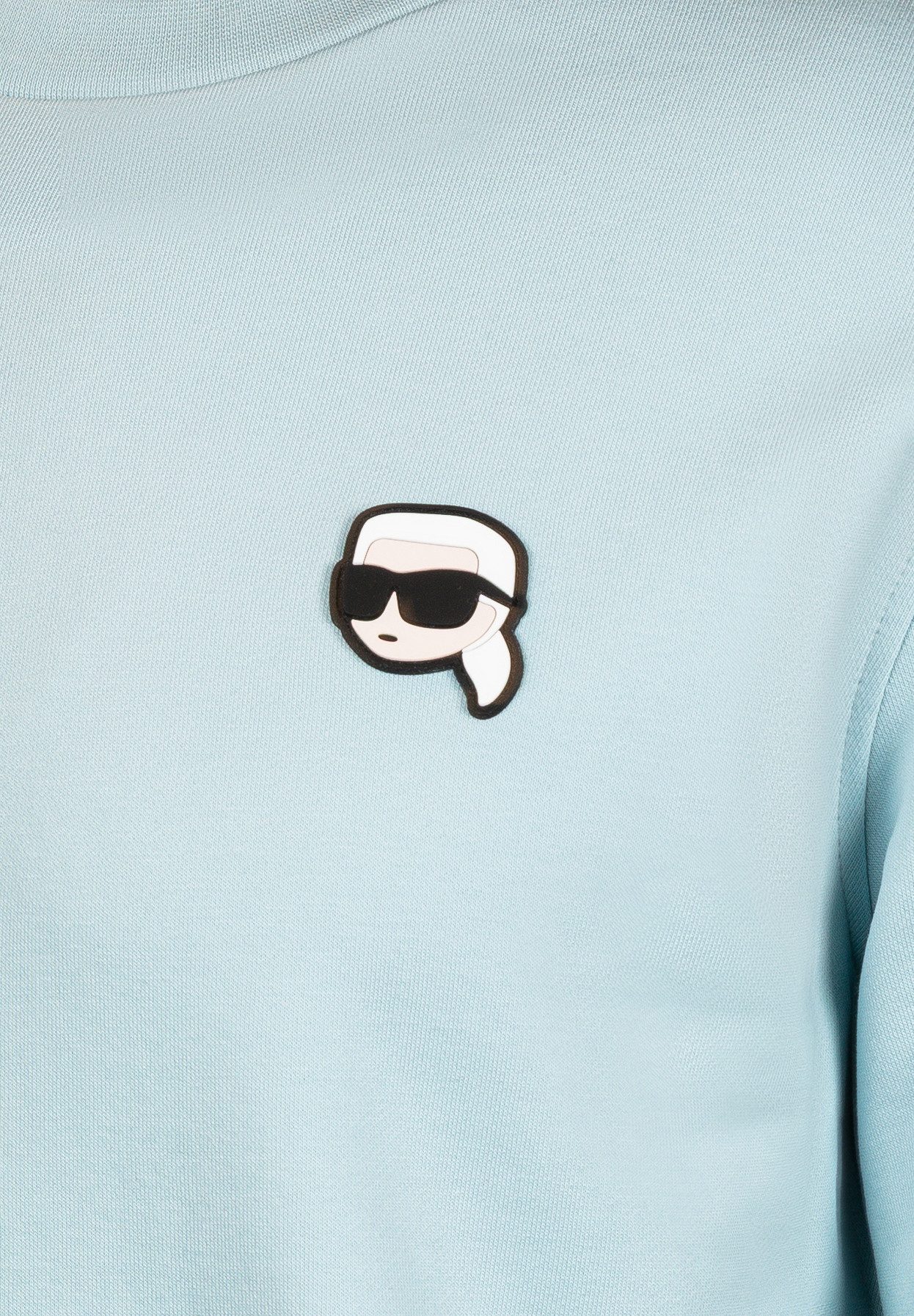 LAGERFELD Sweatshirt mit Logo-Patch (1-tlg)
