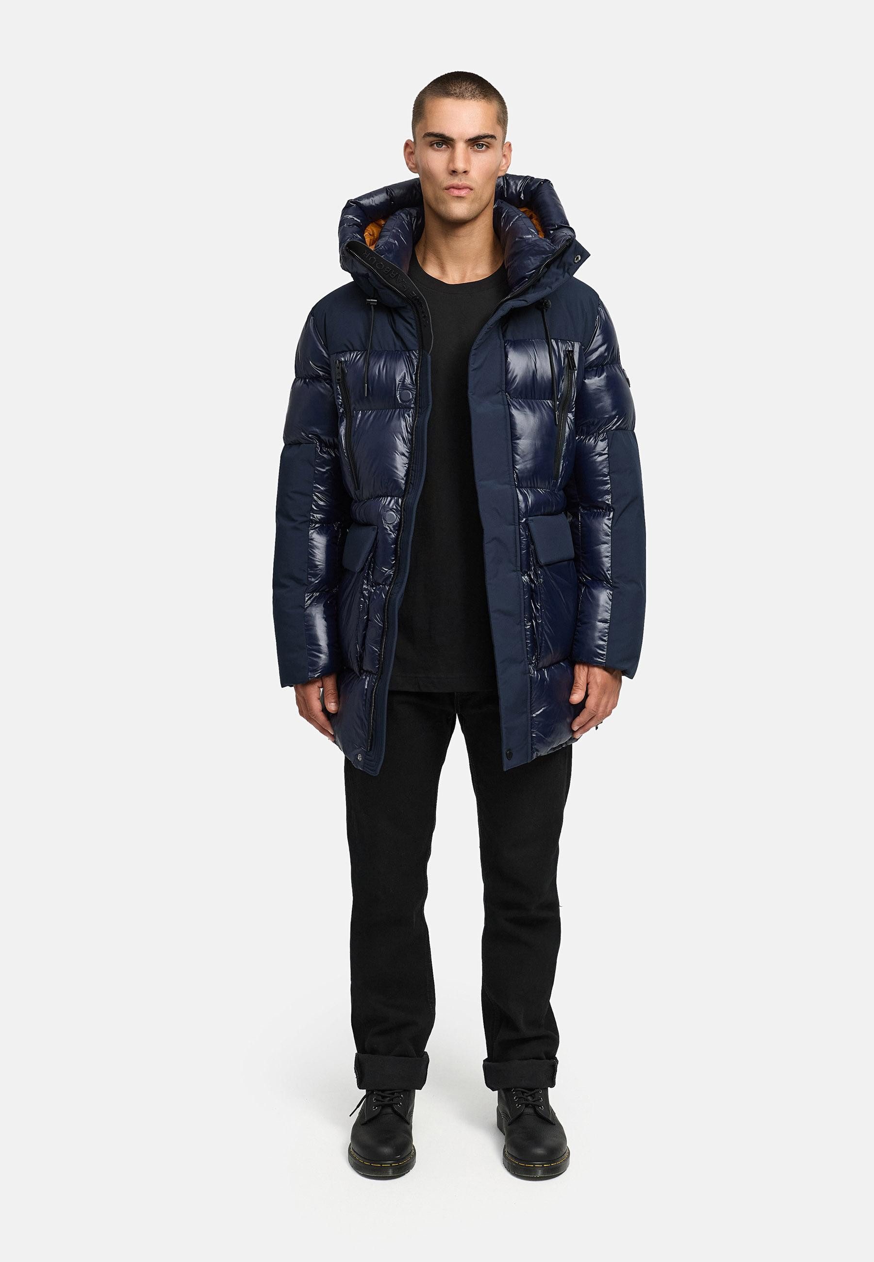 Stone Harbour Kurzmantel Nelioon XX Gesteppter Wintermantel mit Kapuze