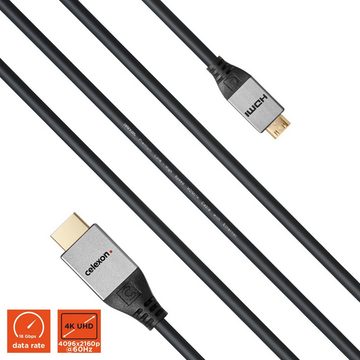 Celexon HDMI auf Mini HDMI Kabel mit Ethernet - 2.0a/b 4K 3,0m HDMI-Kabel, (300 cm), Professional Line