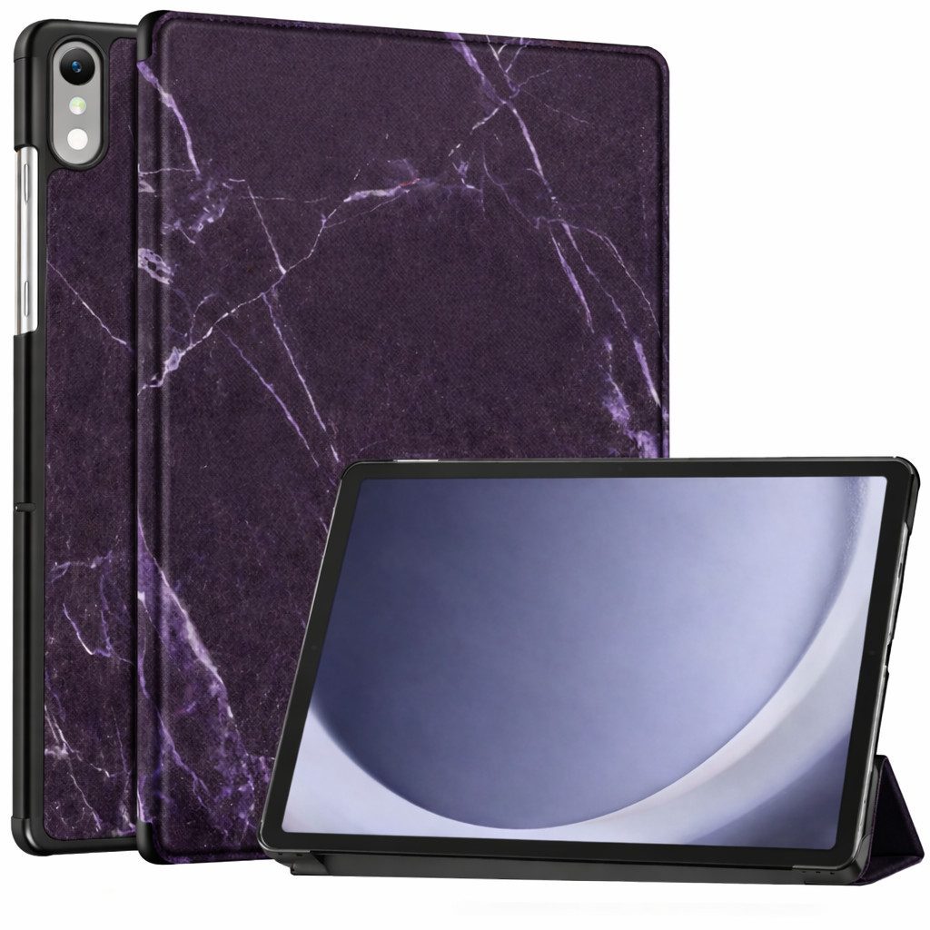 FroShop Tablet-Hülle Schutzhülle Für Lenovo Tab P11 TB-J606 / Lenovo Tab P11 Plus TB-J607 11 Zoll, Auto Wake Up / Sleep Magnetverschluss Einfarbig & Marmor Designs
