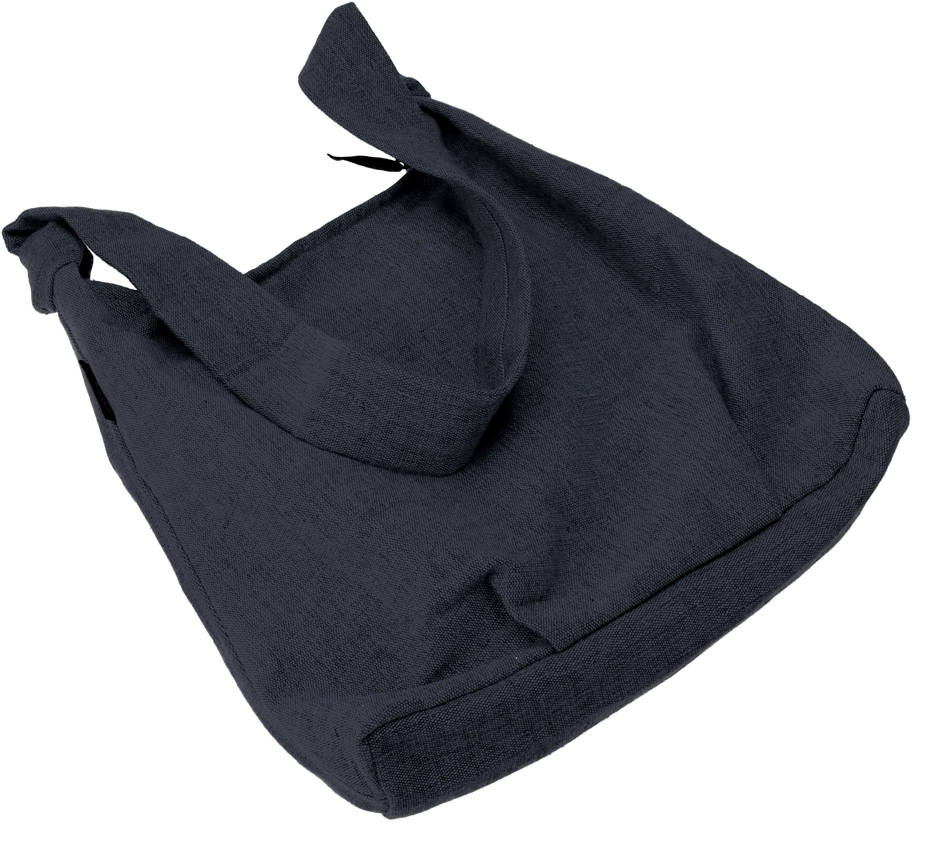 Guru-Shop Schultertasche Boho Schultertasche, Schulterbeutel - schwarz