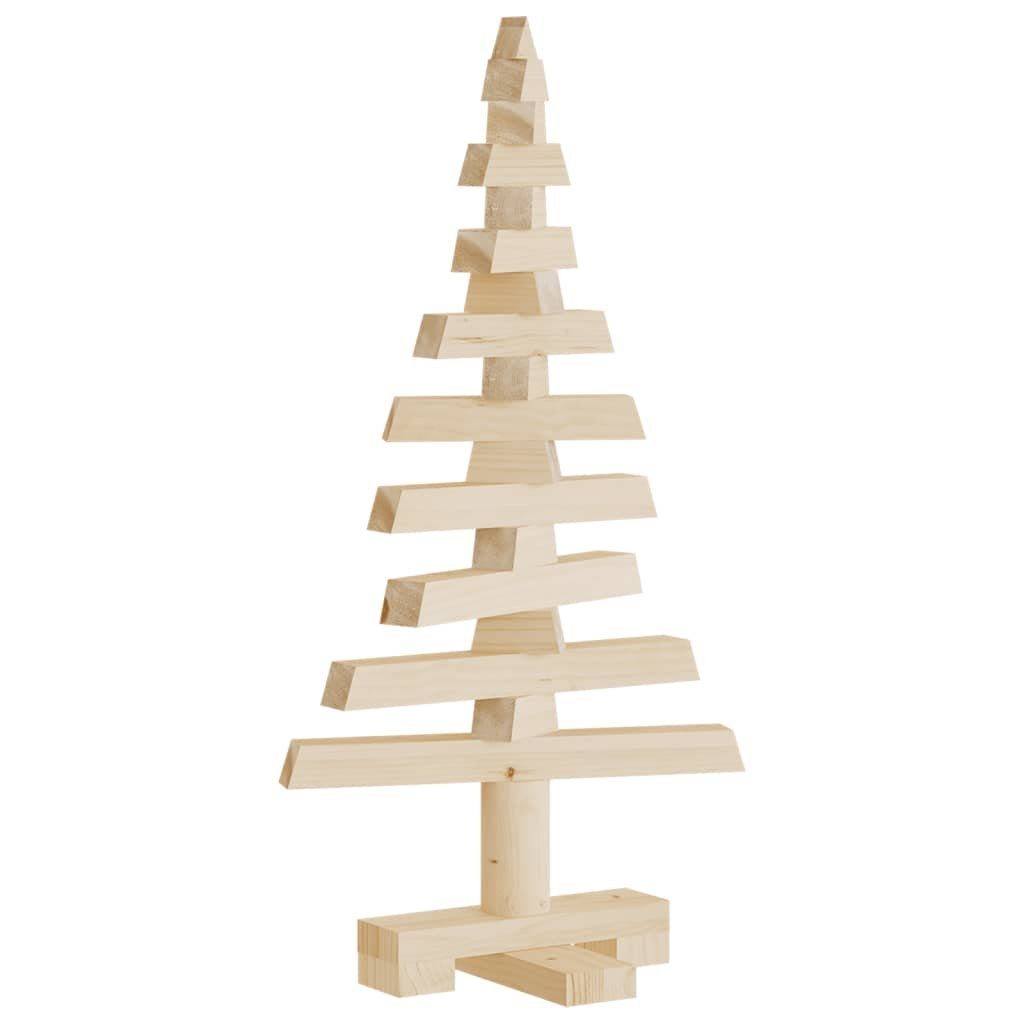 Kiefer 60 Künstlicher Holz vidaXL Massivholz Schmücken Weihnachtsbaum zum Weihnachtsbaum cm