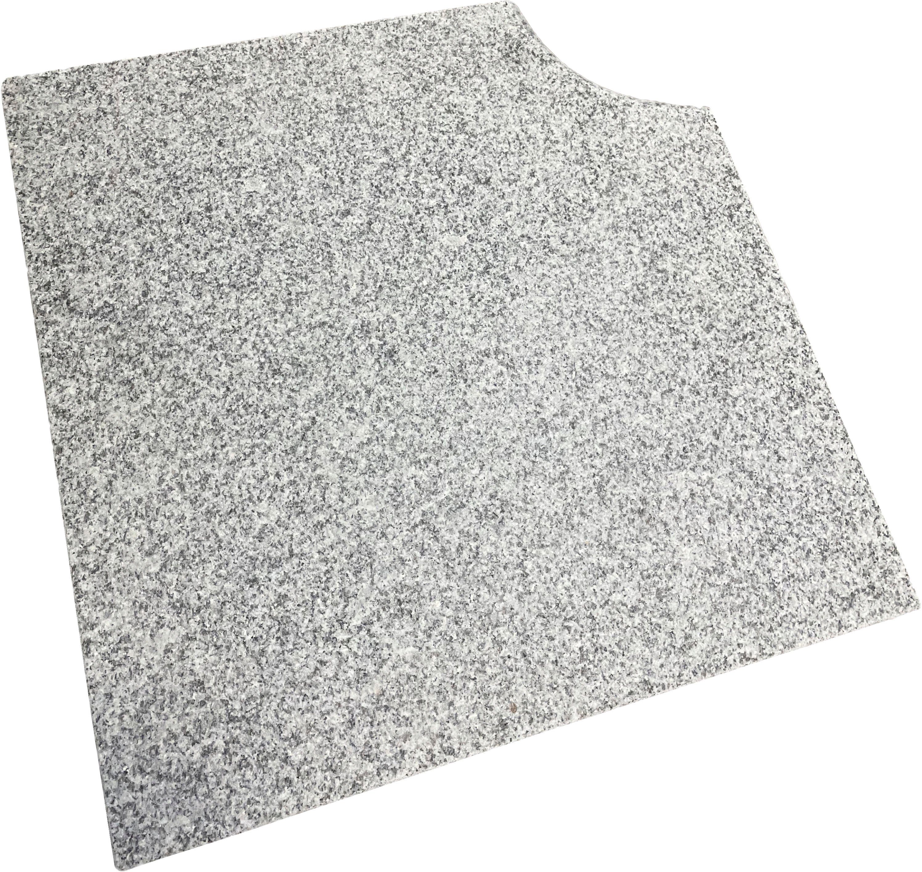 KWAD Rechteckpool inkl. Granitumrandung in Farbe Cristal Grey & umfangreichem Zubehör (Set), Höhe 150 cm, in versch. Größen erhältlich
