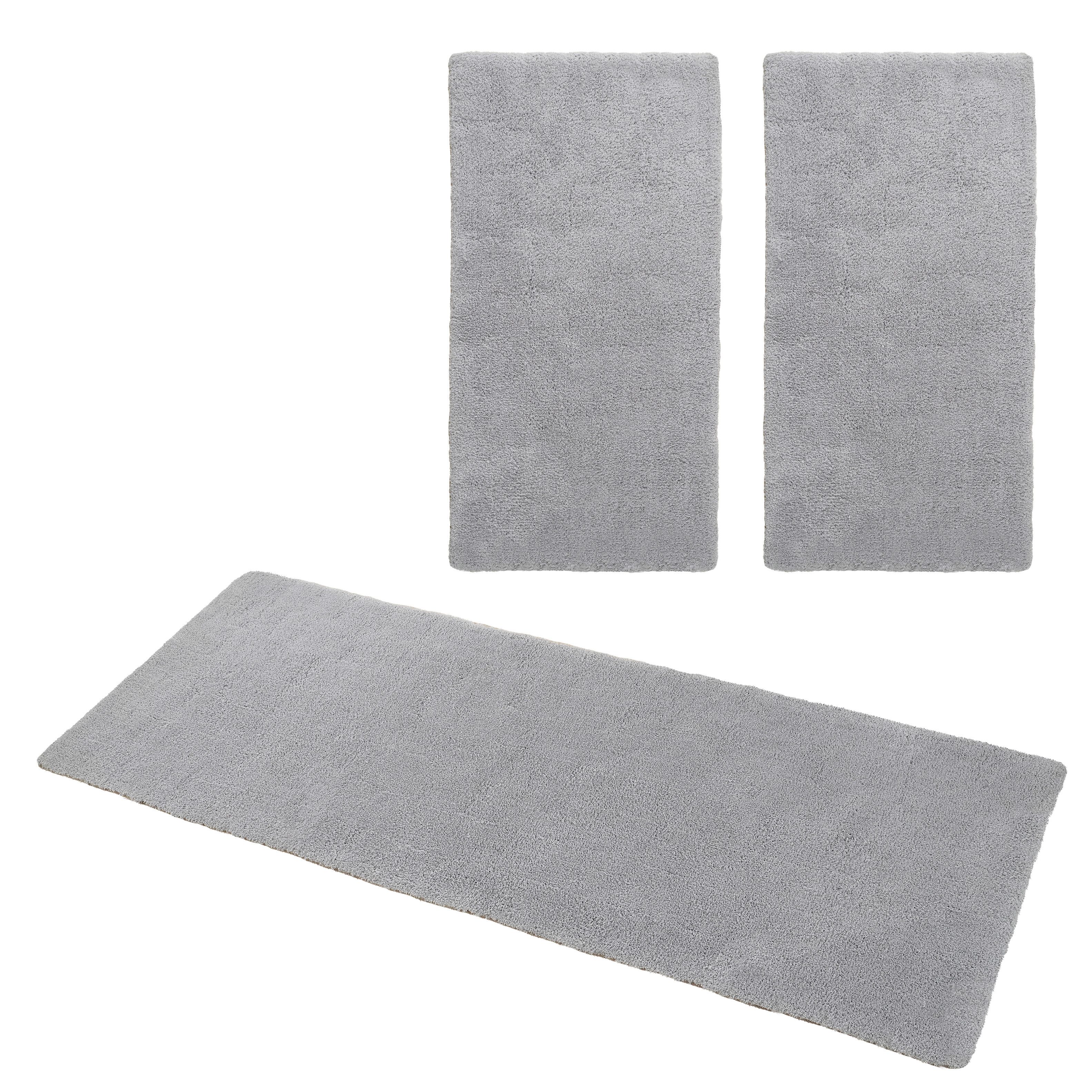 my home Hochflor-Bettumrandung Microfaser Teppich Magong, günstig online kaufen