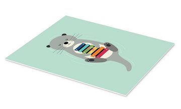 Posterlounge Forex-Bild Andy Westface, Sei stolz, Kinderzimmer Illustration