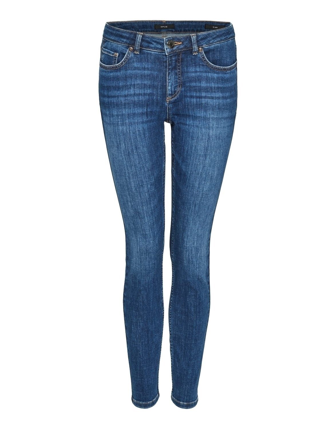 OPUS Gerade Jeans Elma strong blue strong blue | Straight-Fit Jeans