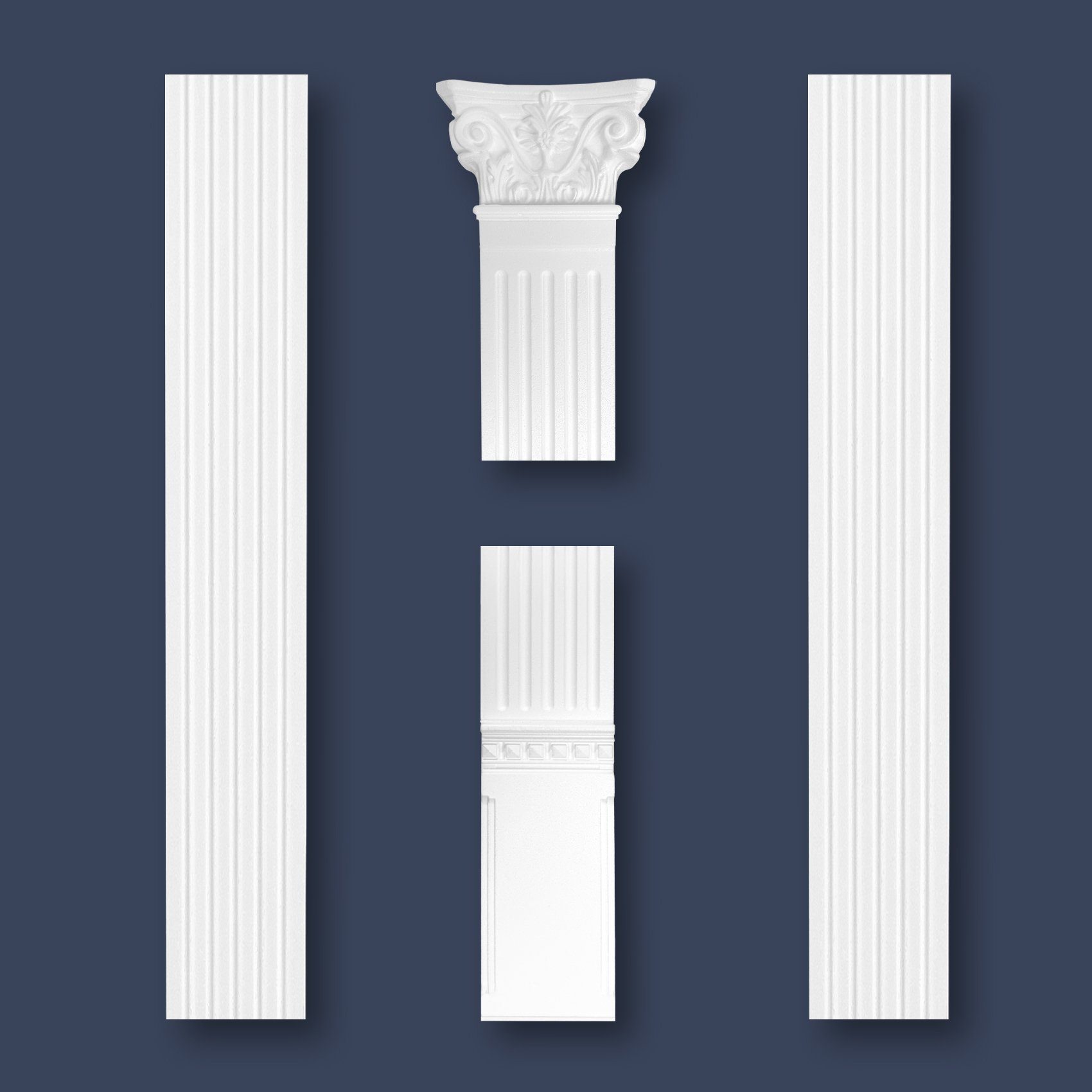 marbet design Wanddekoobjekt PL-01 (Pilaster Styropor günstig online kaufen