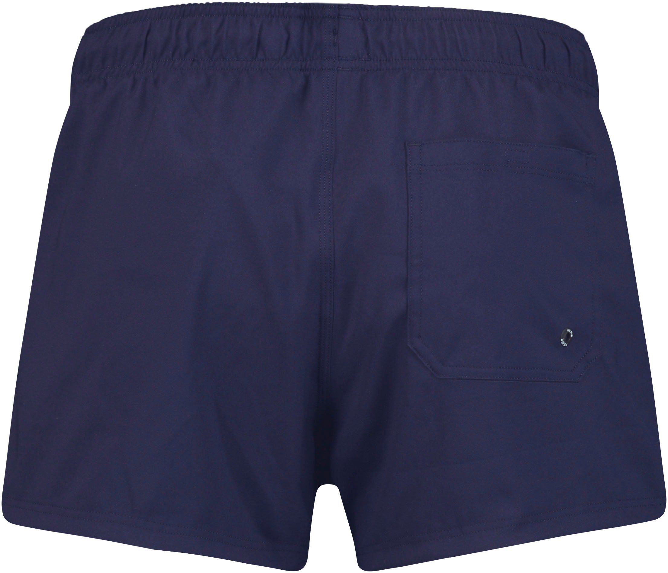 PUMA Badeshorts PUMA SWIM MEN SHORT LENGTH SWIM SHORTS mit seitlichen Eingriff-Taschen, Gesäßtasche mit Klettverschluss