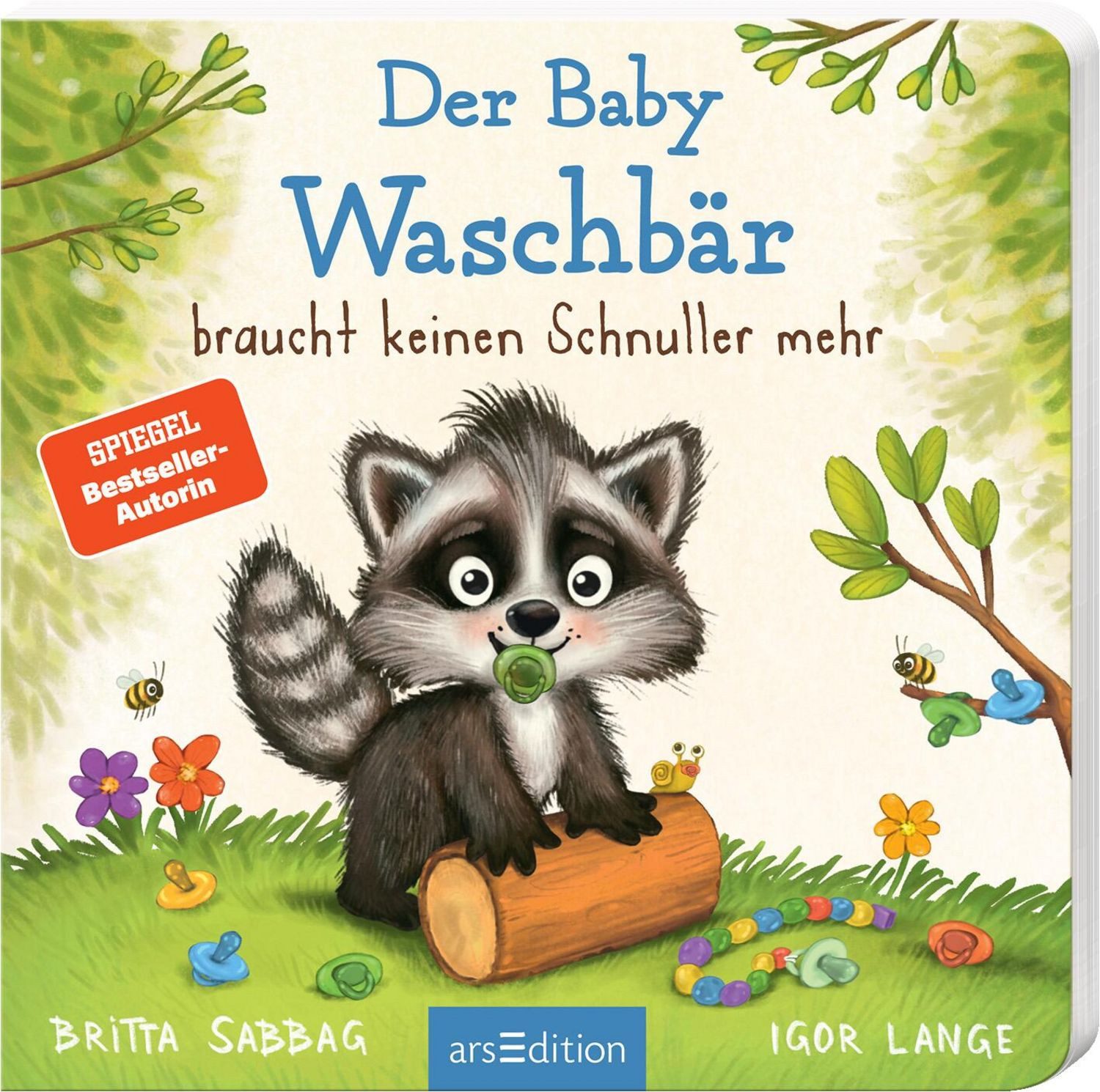 Der Baby Waschbär braucht keinen Schnuller mehr / Britta Sabbag