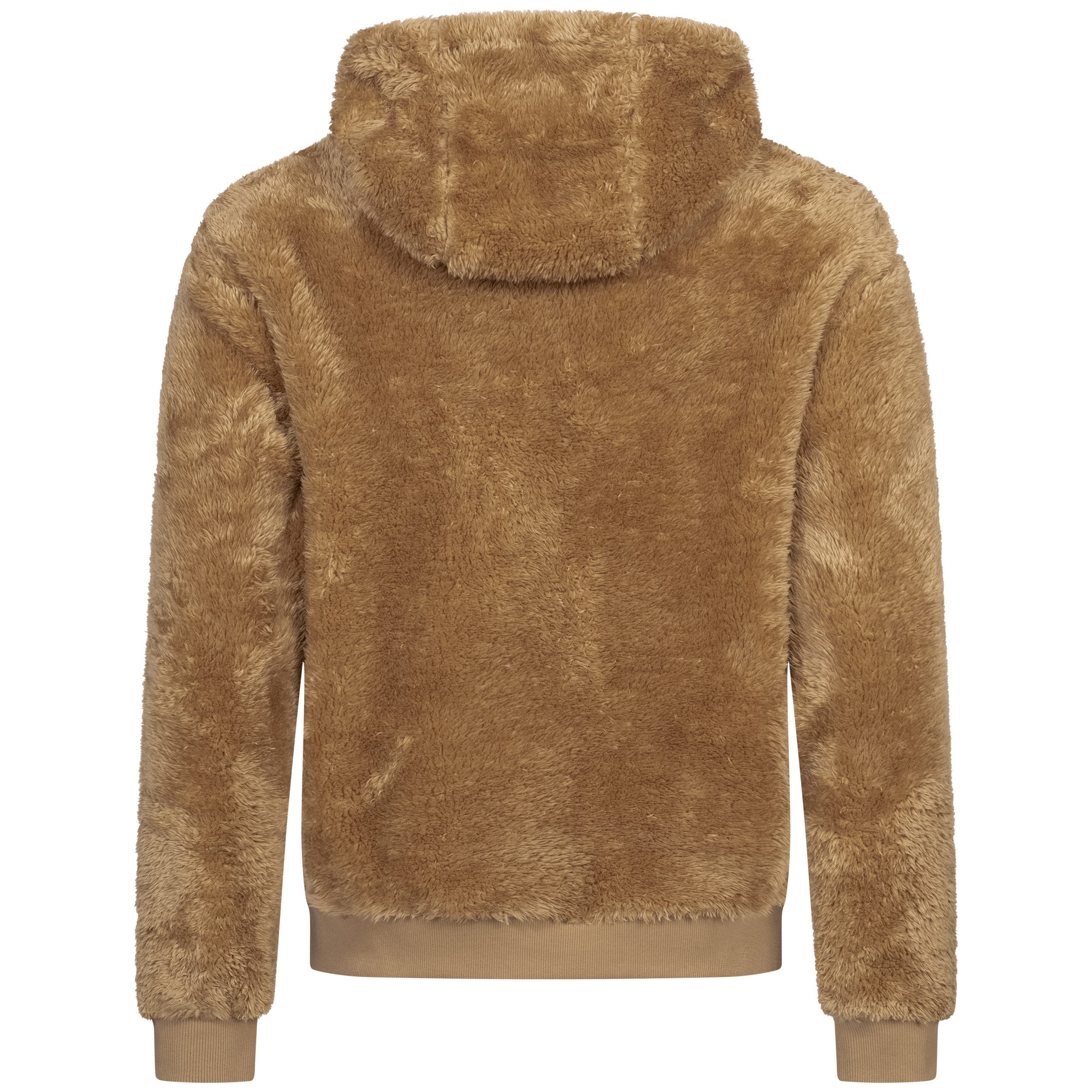 Höhenhorn Hoodie Bärg Teddyfleece Herren Kapuzen Pullover für Männer Hoody Sweatshirt