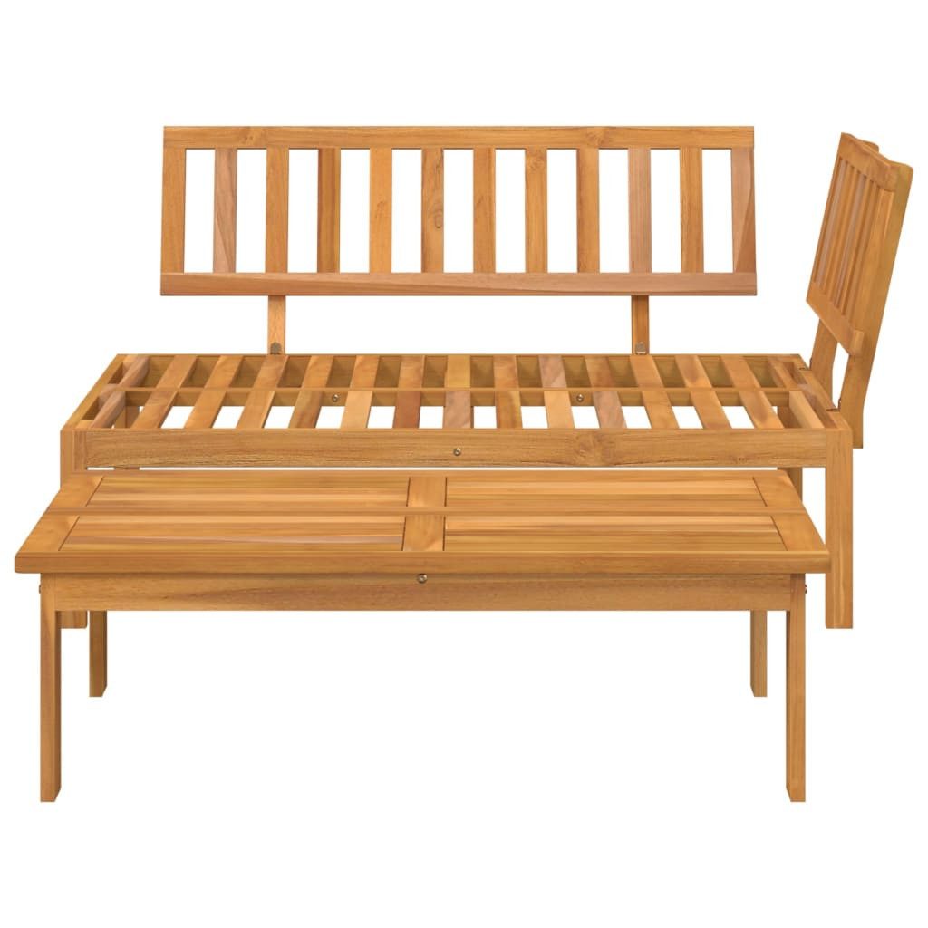 vidaXL Loungesofa 2-tlg. Garten-Sofagarnitur aus Paletten günstig online kaufen