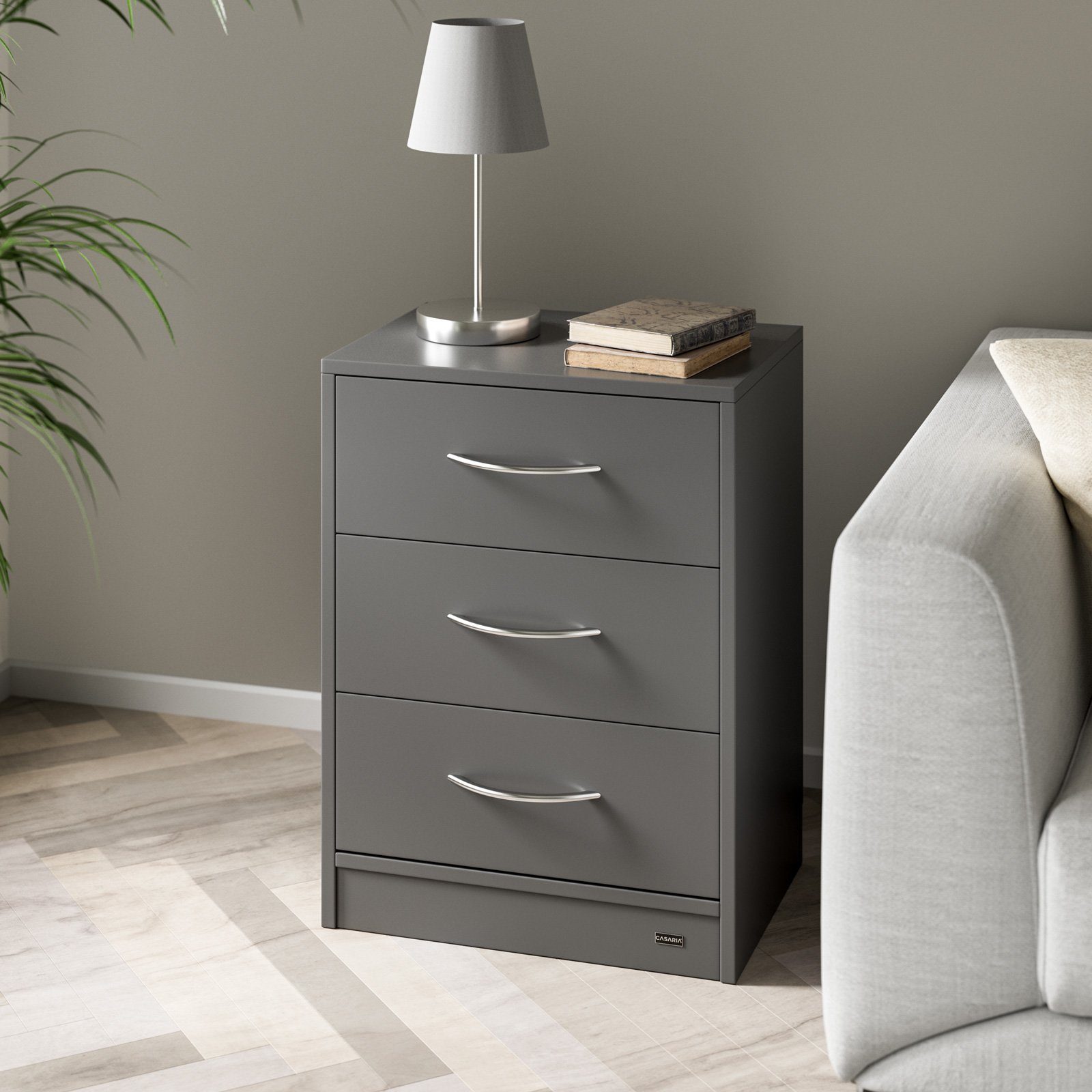 Casaria Nachttisch Eloise (2-St), CASARIA® 2x günstig online kaufen