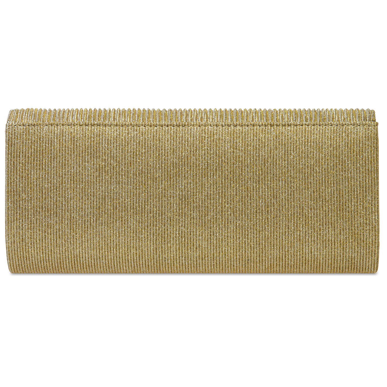 Caspar Clutch TA514 elegante Damen Glitzer Abendtasche