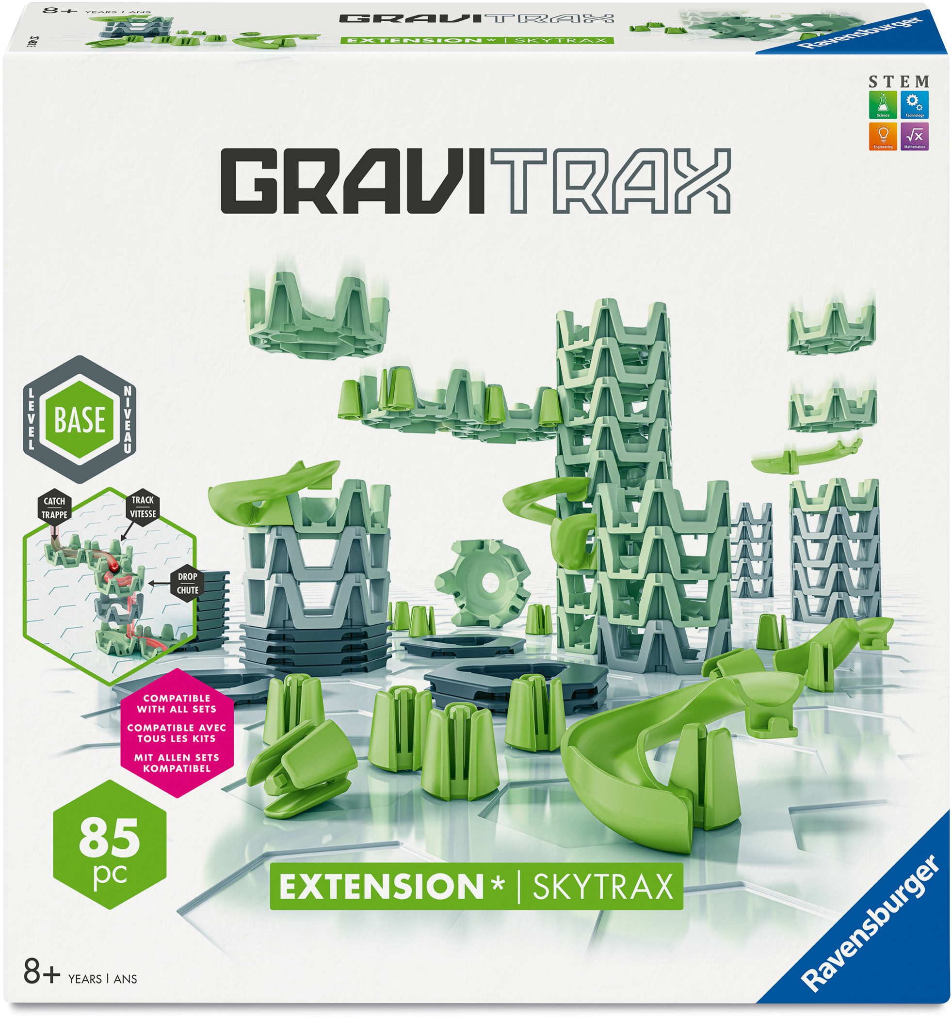 Ravensburger Kugelbahn-Bausatz Kugelbahn GraviTrax BASE Extension Skytrax 27483