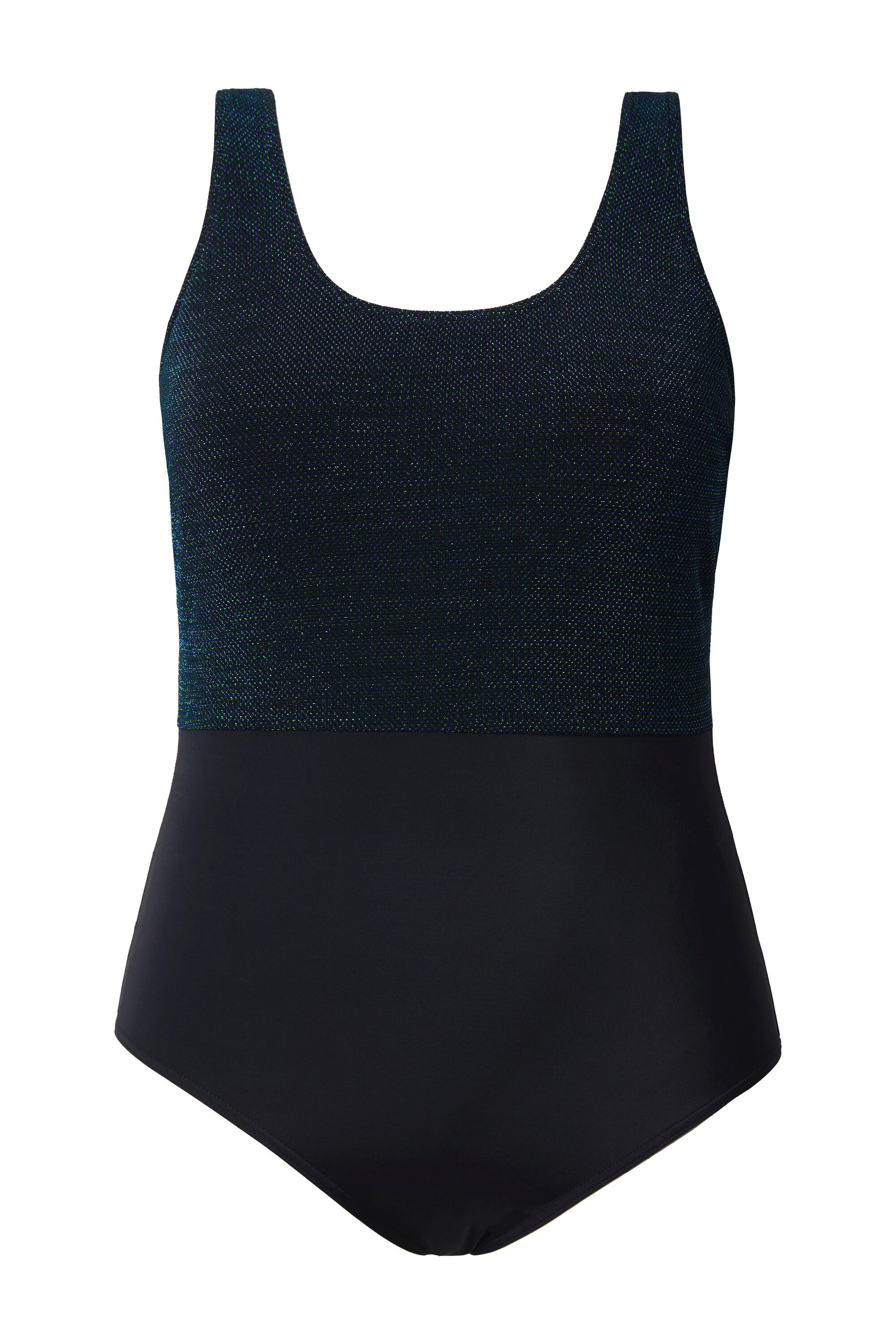 Studio Untold Badeanzug Badeanzug Softcups Glitzereffekt