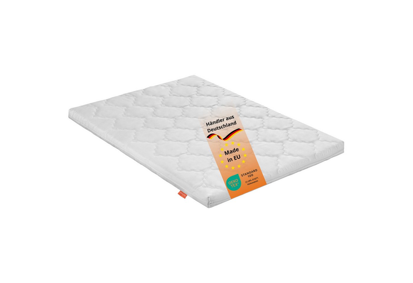 Laufgitter-Matratze Babymatratze, sleepling, 5 cm hoch, einfaches Schlafen, Drehen, Krabbeln und Spielen durch Komfortschaum