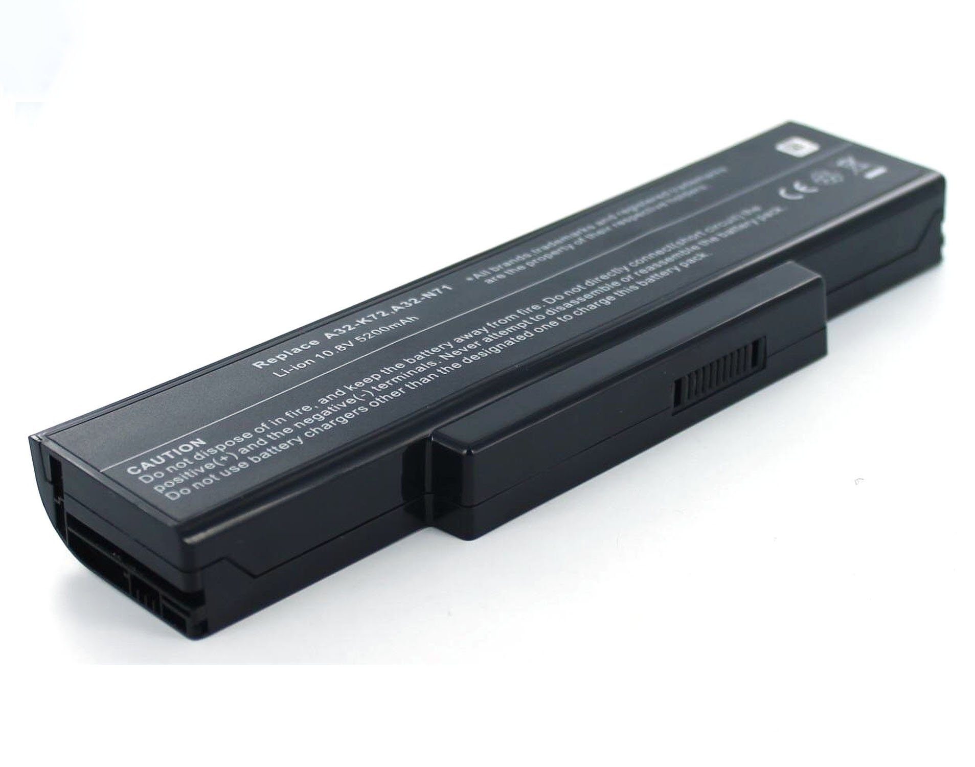 MobiloTec Akku kompatibel mit Asus A73SM-TY015V Akku Akku 4400 mAh (1 St)