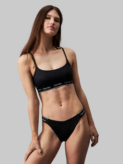 Calvin Klein Swimwear Bandeau-Bikini-Top BRALETTE-RP, mit seitlichen Cut-Outs