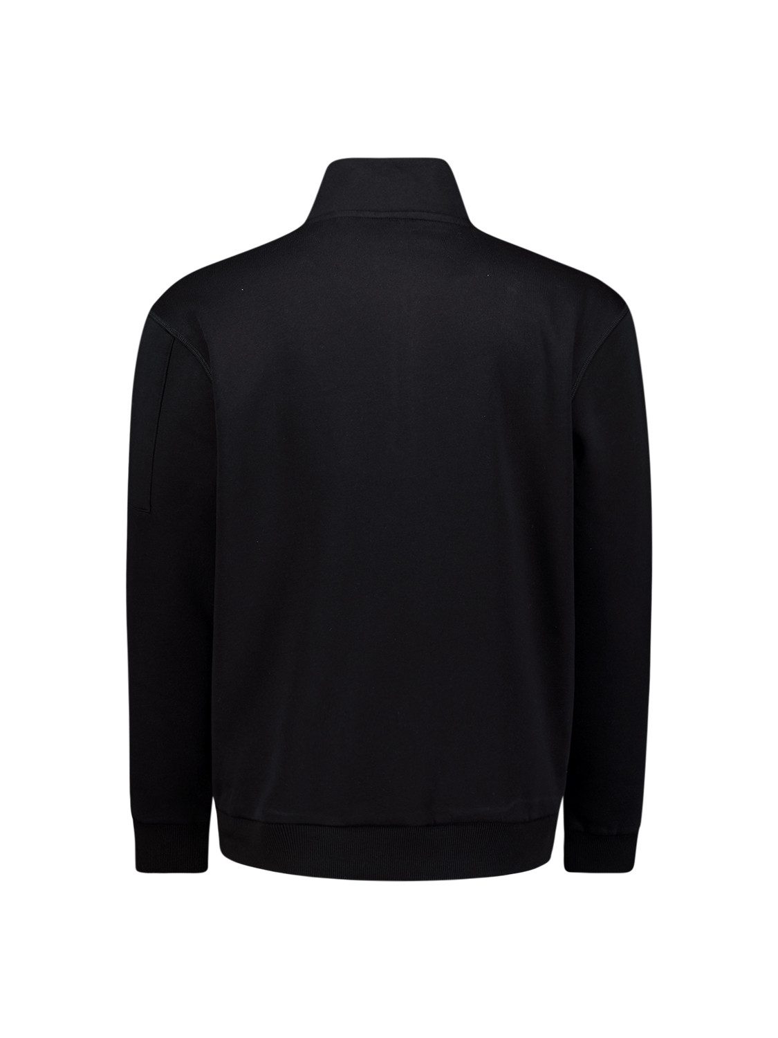 NO EXCESS Sweater No Excess Half-Zip-Pullover Sweater Half Zip Brushed