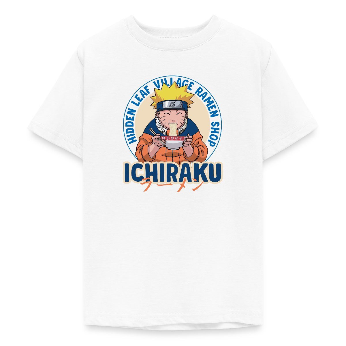 T-Shirt Naruto Ichiraku Hidden Leaf Village Ramen Shop Teenager T-Shirt
