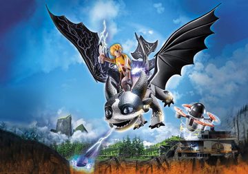 Playmobil® Konstruktions-Spielset Dragons: The Nine Realms - Thunder & Tom (71081), (39 St), Made in Germany