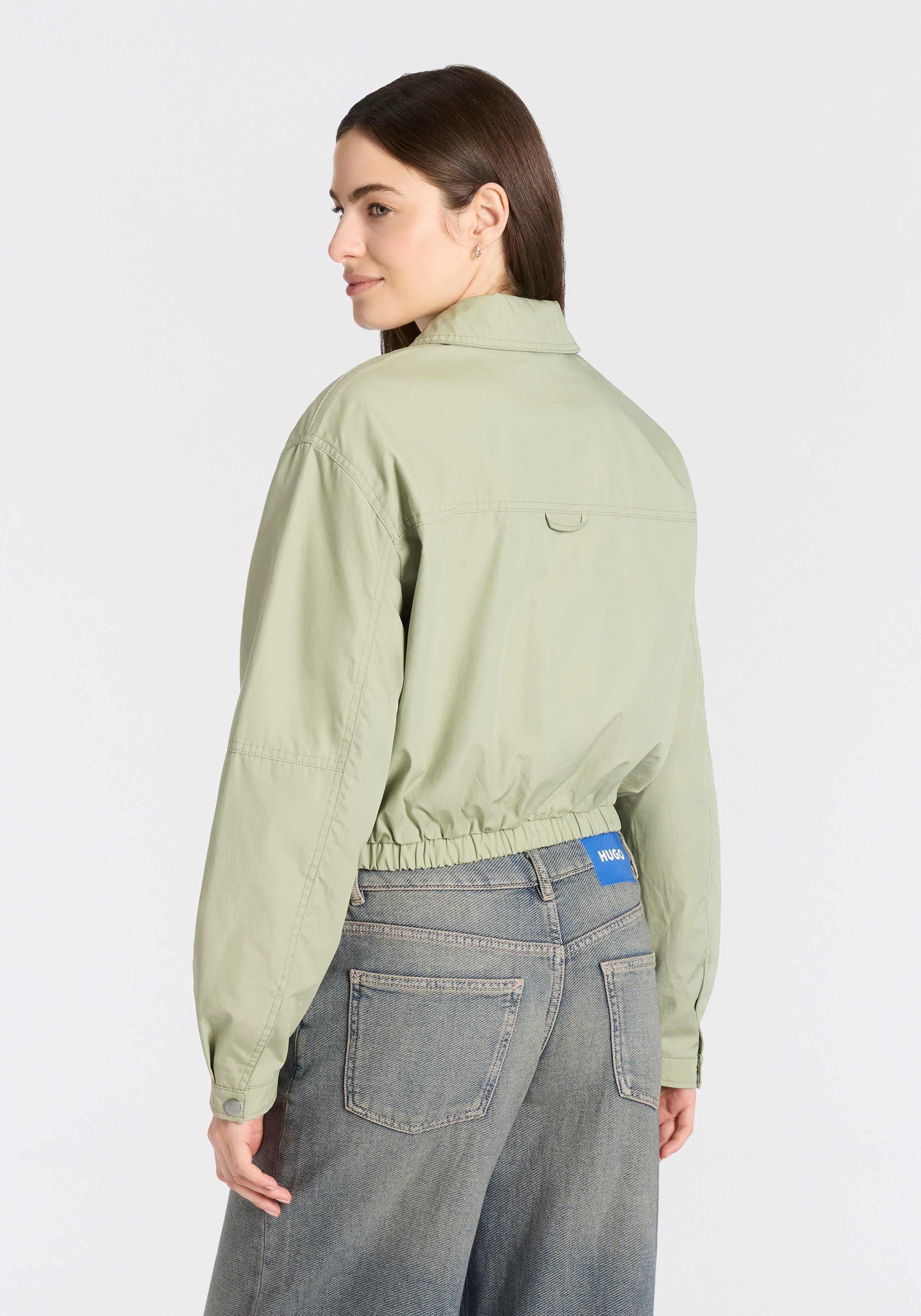 HUGO Blue Kurzjacke Autene Paper-Touch