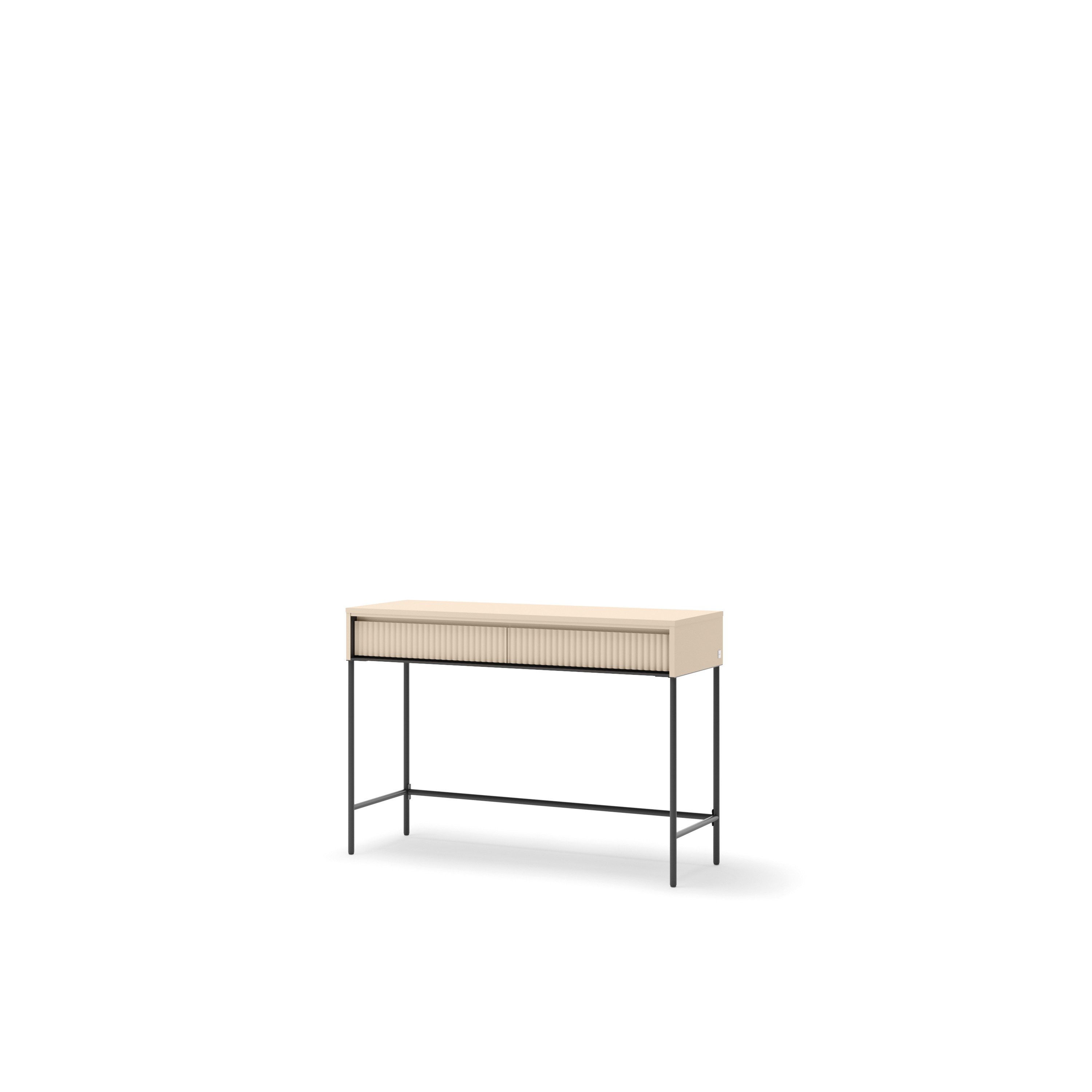 yourhouse24 Schminktisch TREND Schlafzimmer TS-09 - sandbeige/schwarz günstig online kaufen