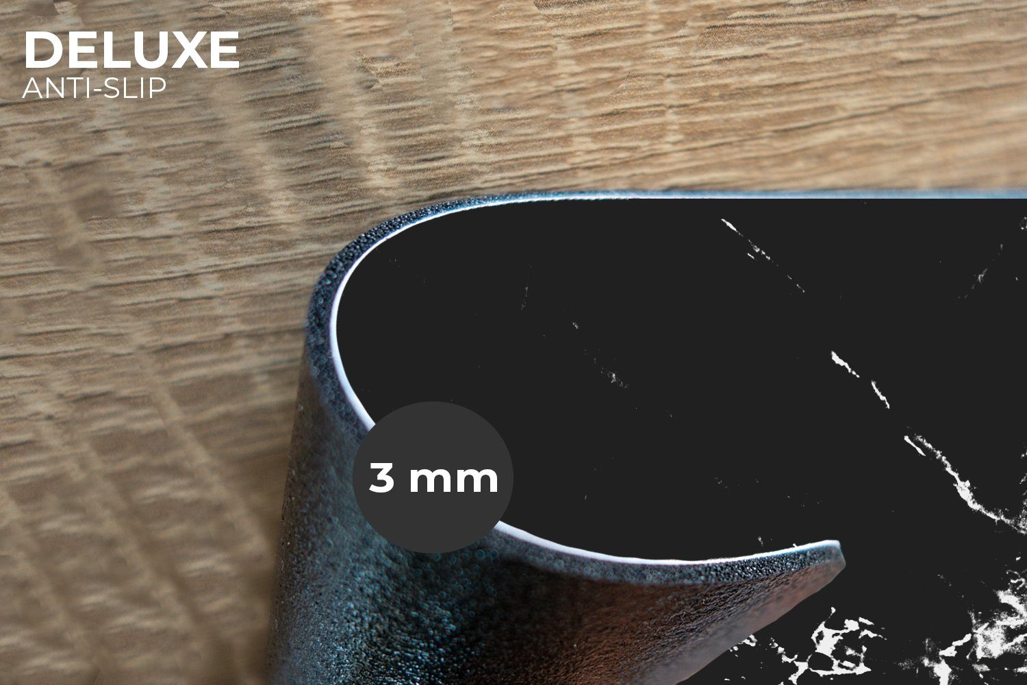 MuchoWow Platzset Schwarz - Weiß - Marmor - Luxus, (6-St), Platzsets, Tisch günstig online kaufen