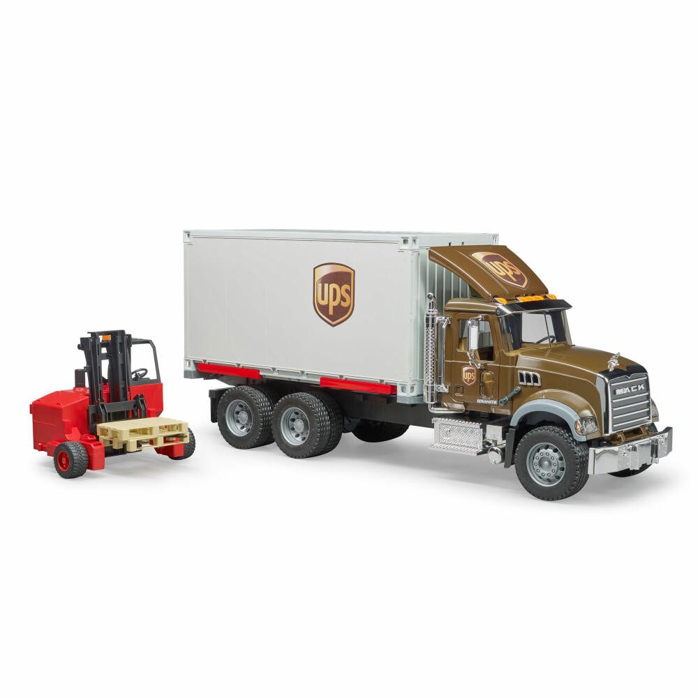 Bruder® Spielzeug-LKW MACK Granite UPS Logistik