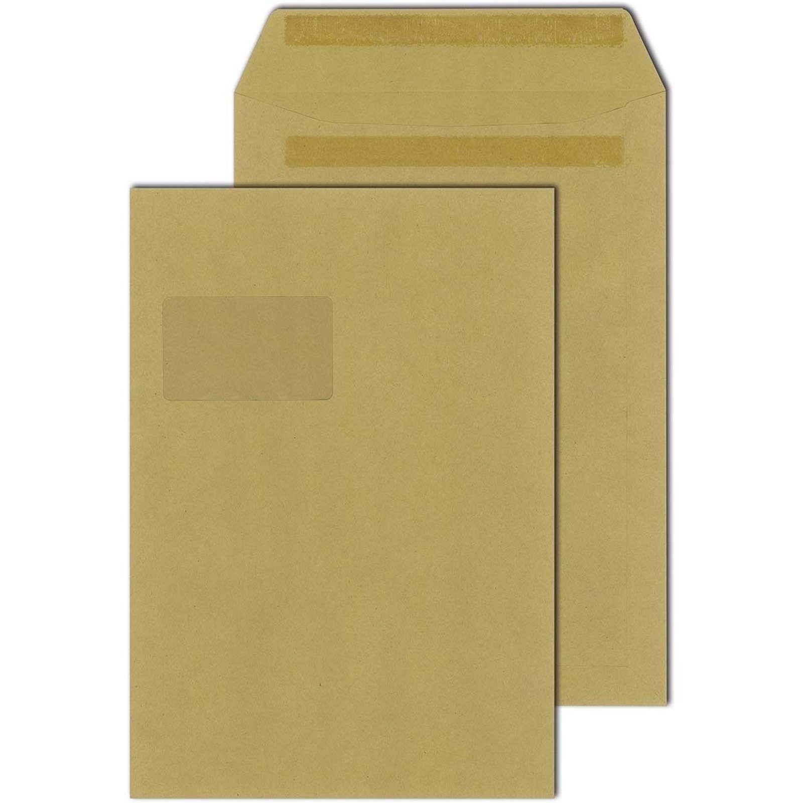 hti-living-briefumschlag-versandtasche-mit-fenster-250-st-selbstklebend