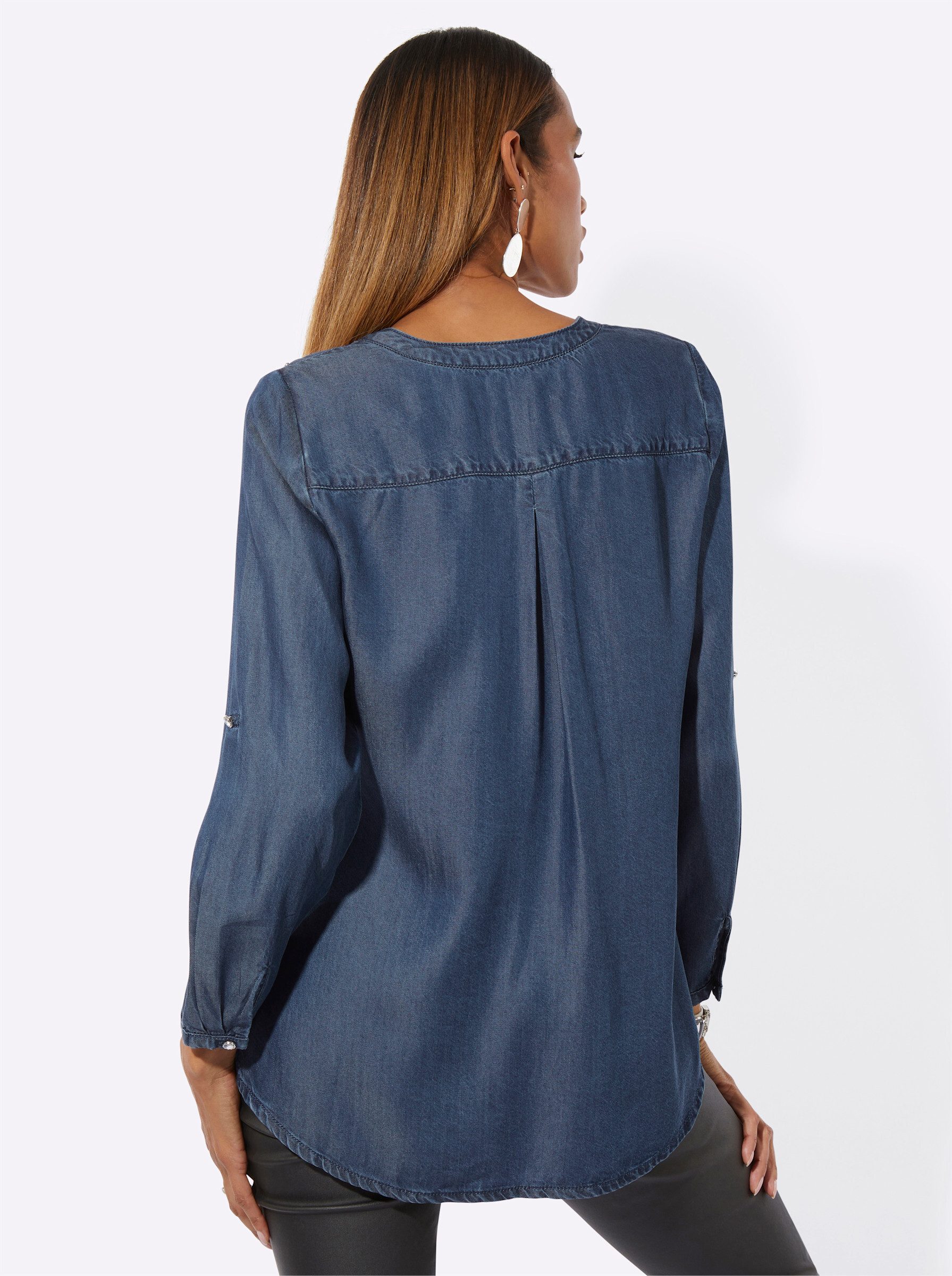 creation L Klassische Bluse Langarm-Bluse .