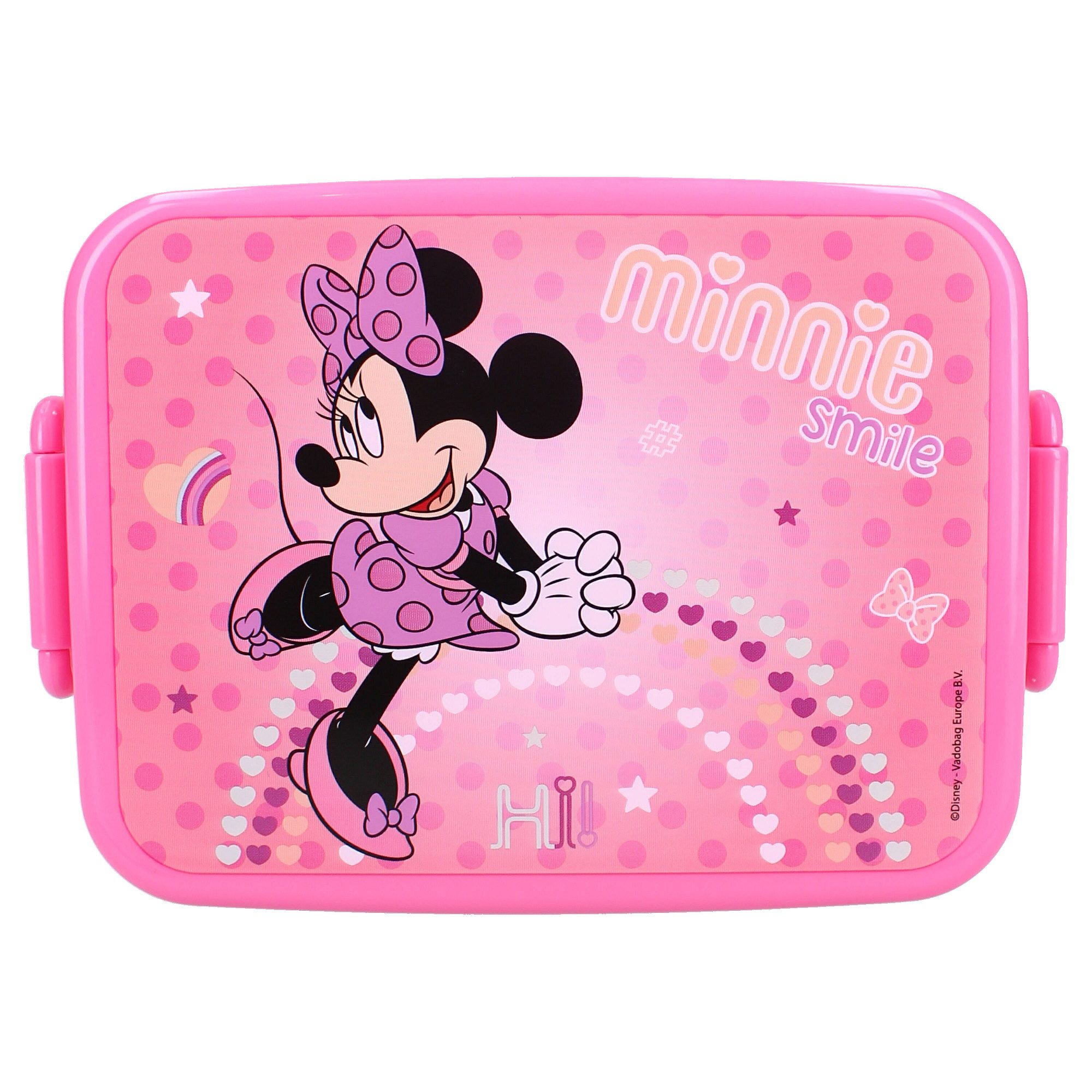 Disney Minnie Mouse Lunchbox Brotdose Lunch Bunch für Schule und Ausflüge