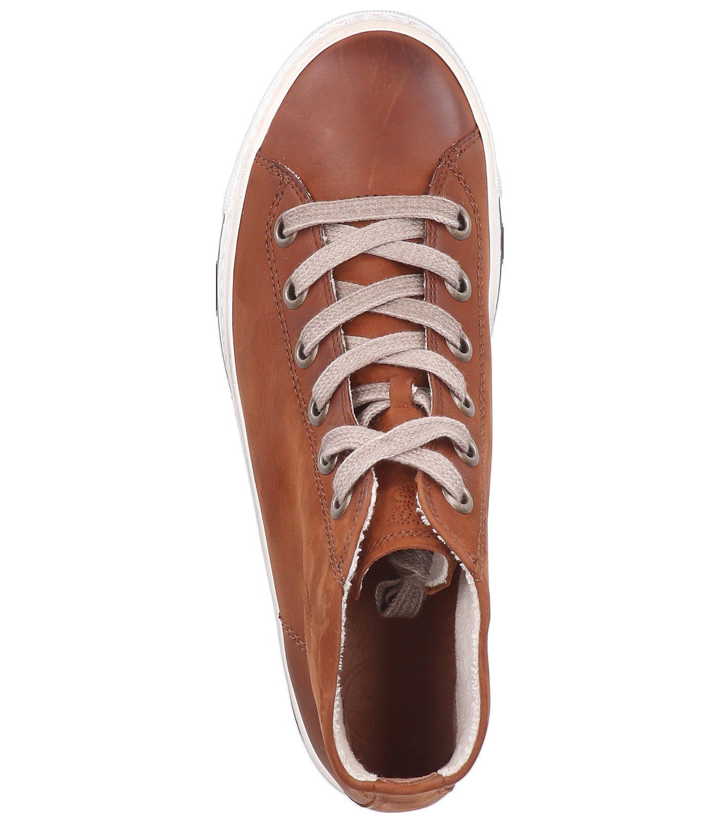 Nubukleder Green Sneaker Sneaker Paul Cognac