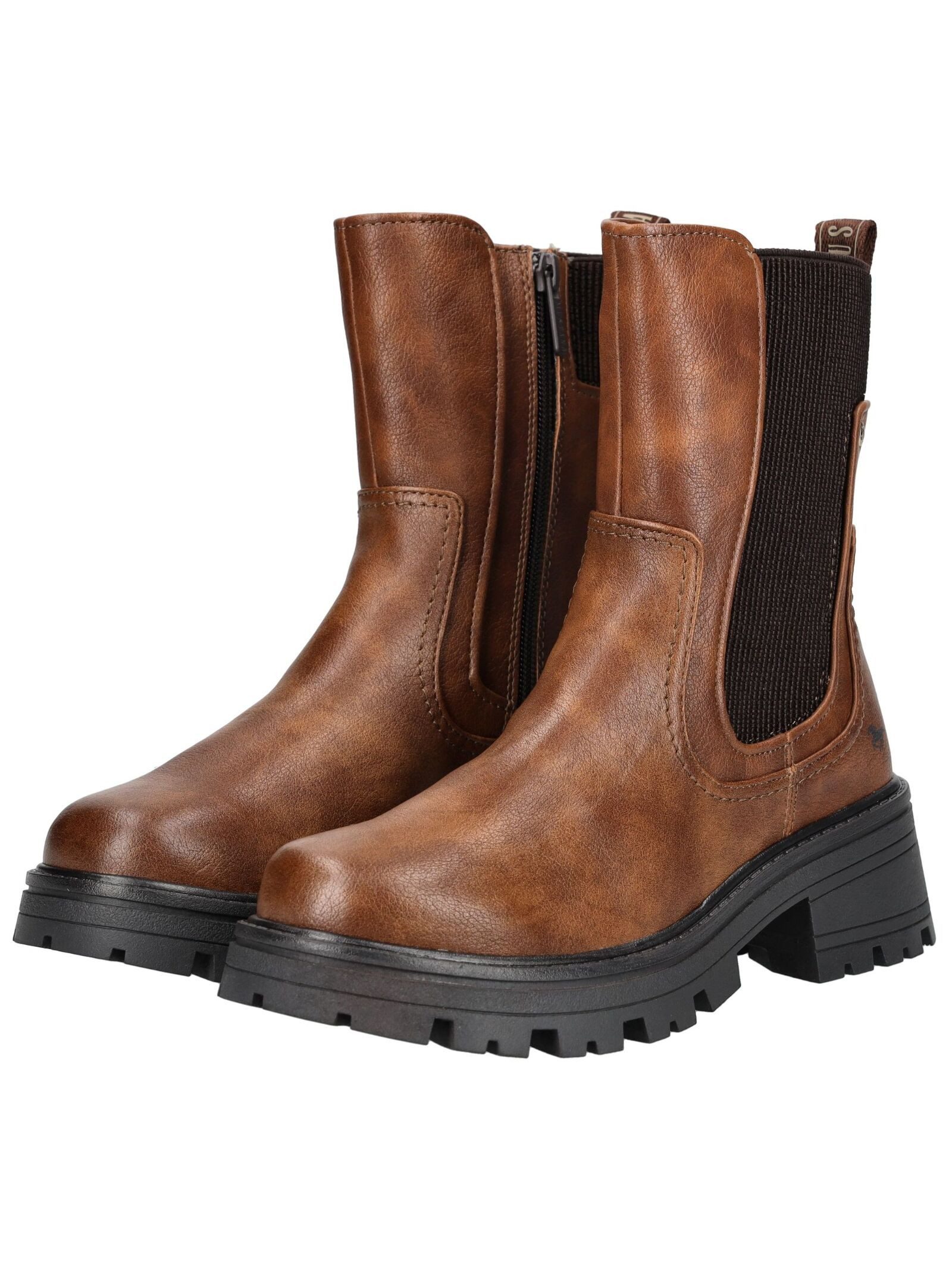 Mustang Shoes Mustang Shoes Stiefelette Lederimitat/Textil Stiefelette