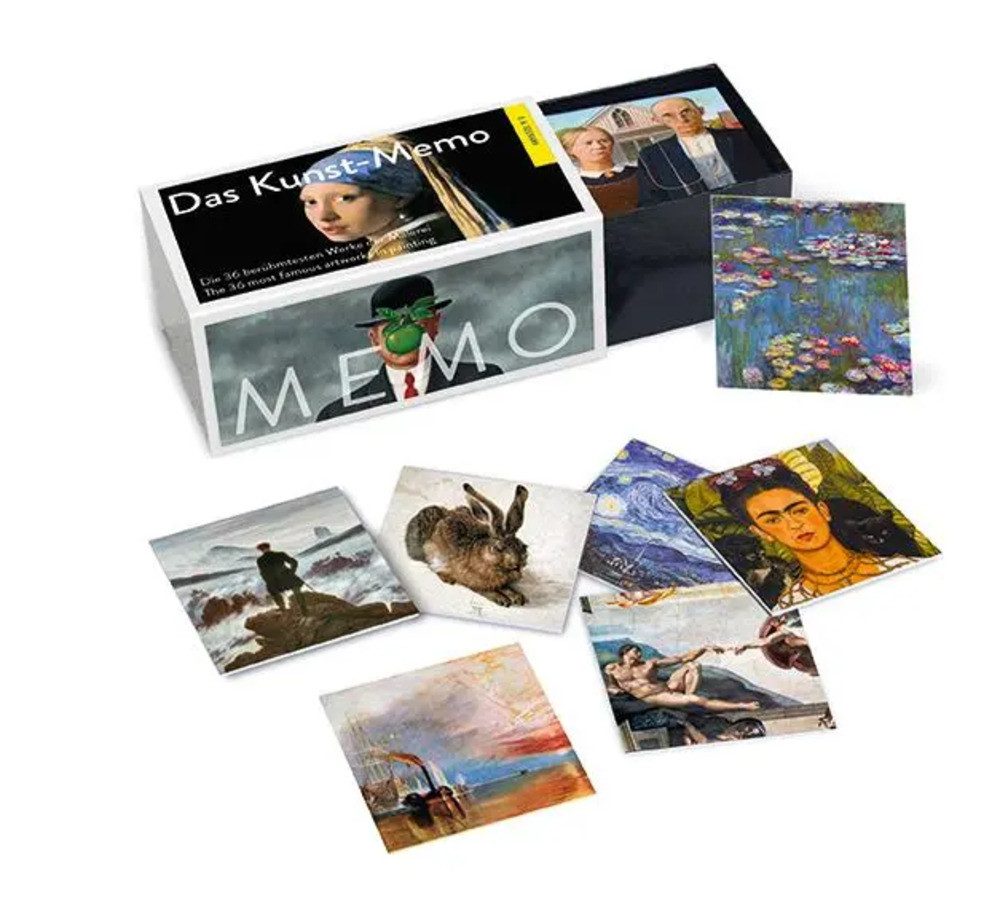Spiel Das Kunst-Memo, The Art Matching Game