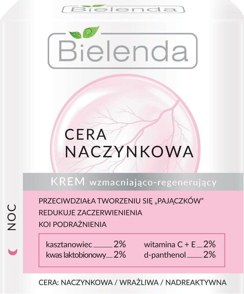 Bielenda Nachtcreme Bielenda Nachtcreme für gefäßreiche Haut