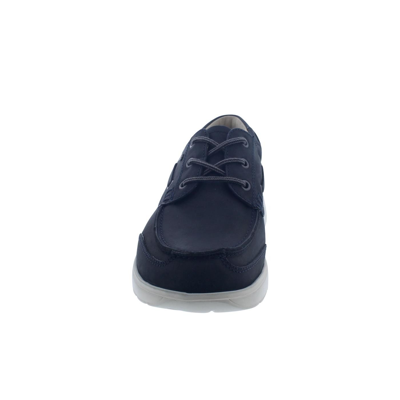 Finn Comfort Finn Comfort Sucre Halbschuh, Nubukleder, marineblau, Wechselfußbett Schnürschuh