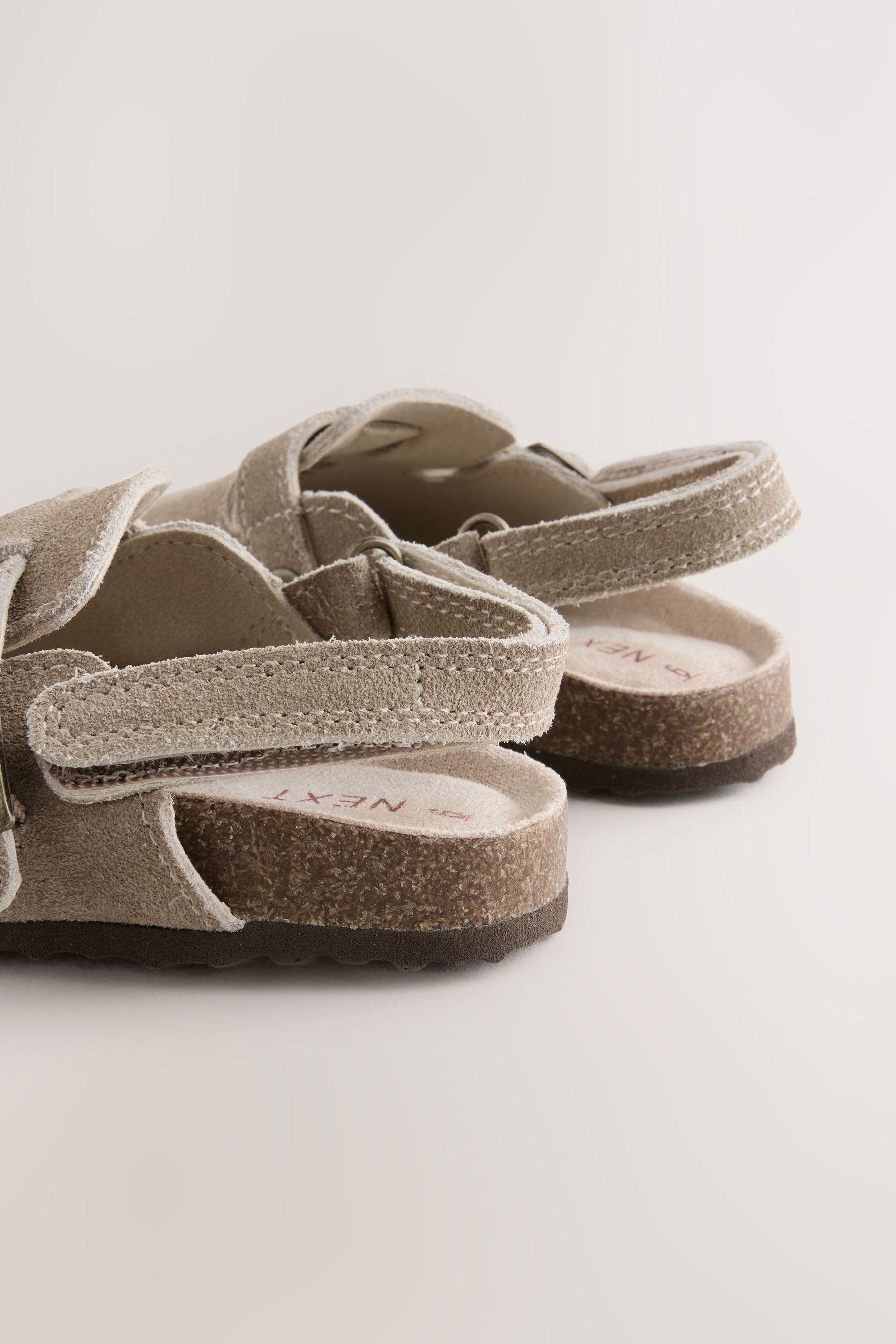 Next Leder-Clogs mit gepolstertem Fußbett Clog (1-tlg)