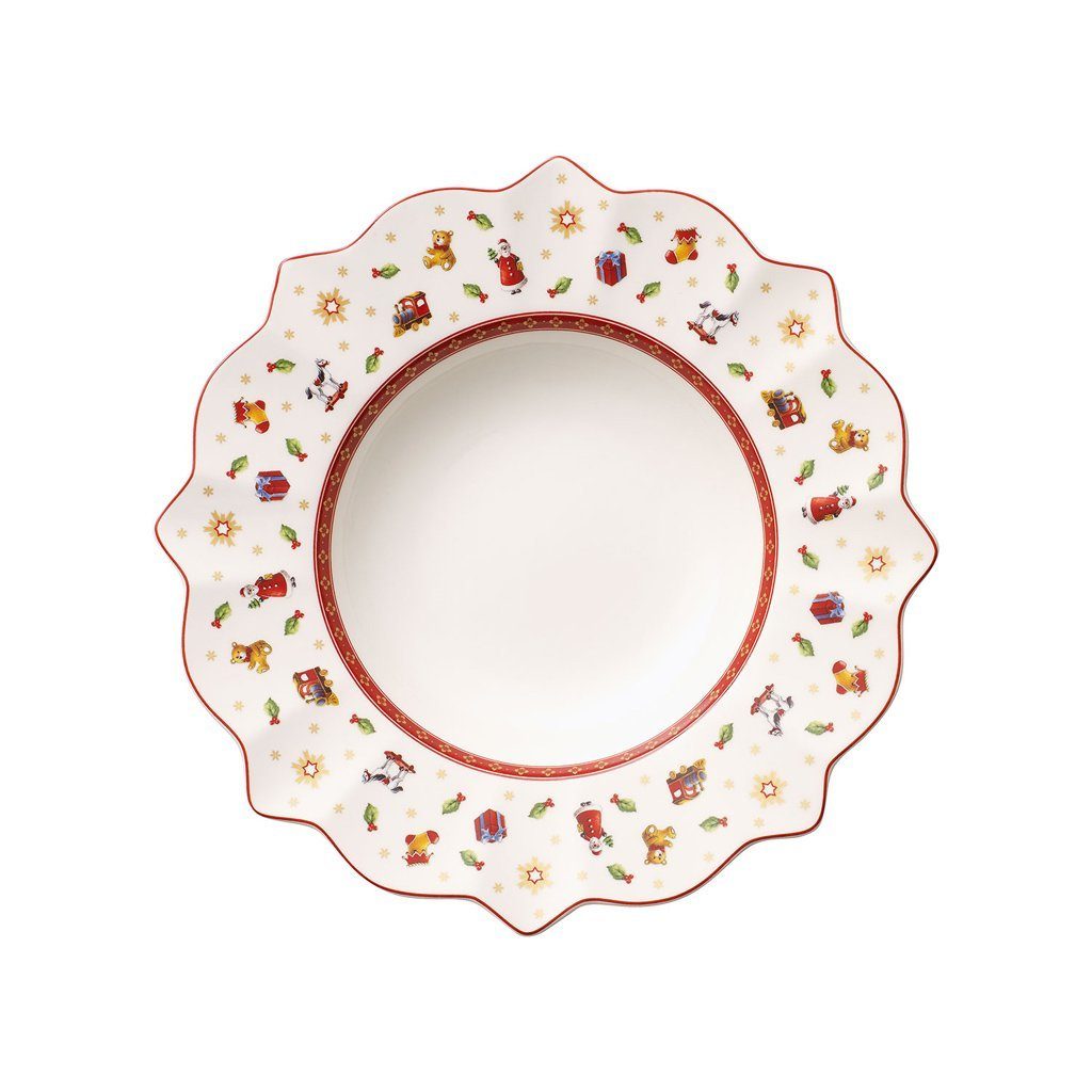 Villeroy & Boch Suppenteller Toy's Delight Suppenteller, (1 St), Premium Porcelain, 1 Stck, Handw., mikrow.sicher
