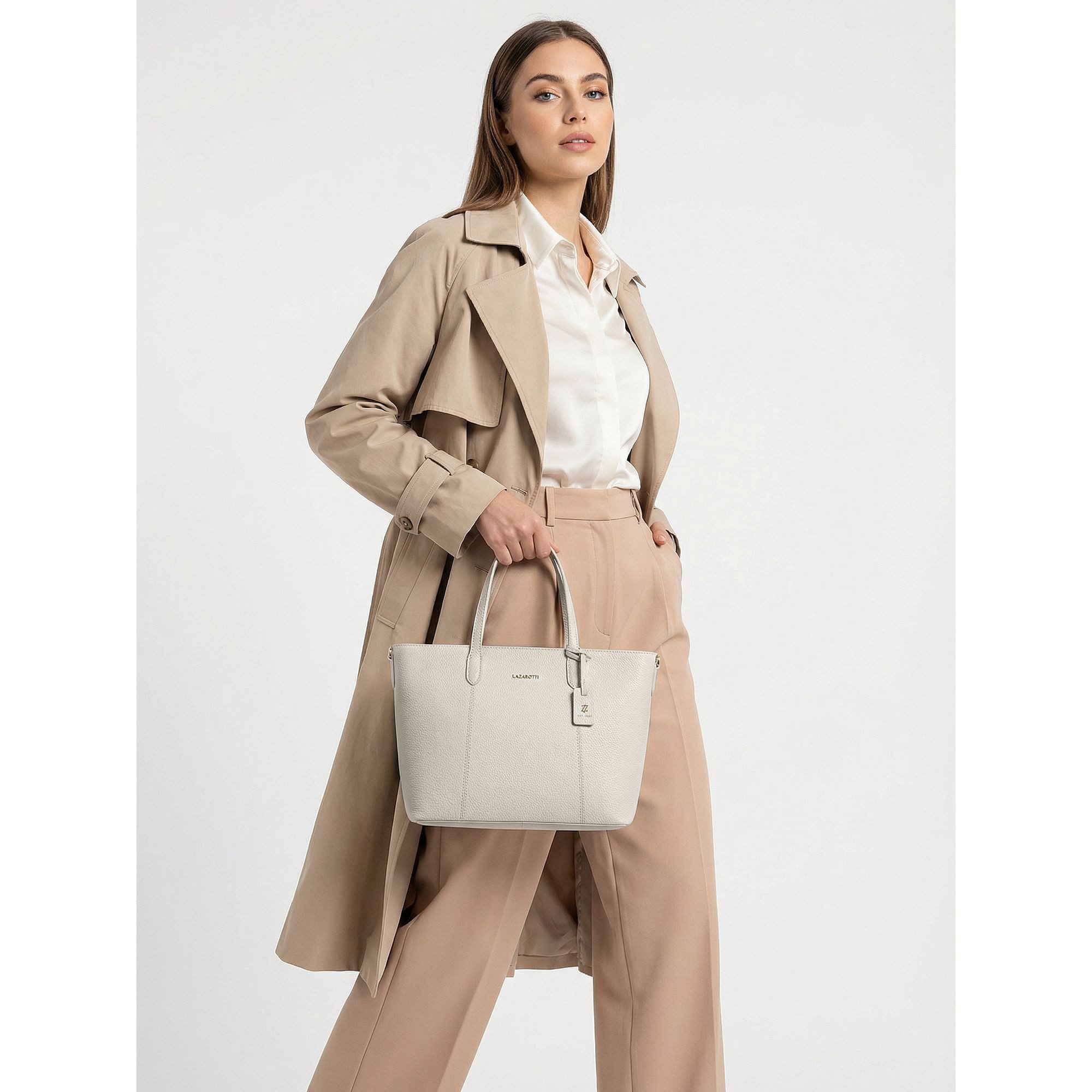 Lazarotti Shopper Bologna Leather, Leder