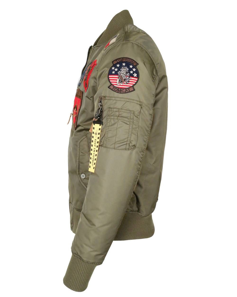 TOP GUN Bomberjacke 310-TG2019-1053 Patches Top Gun