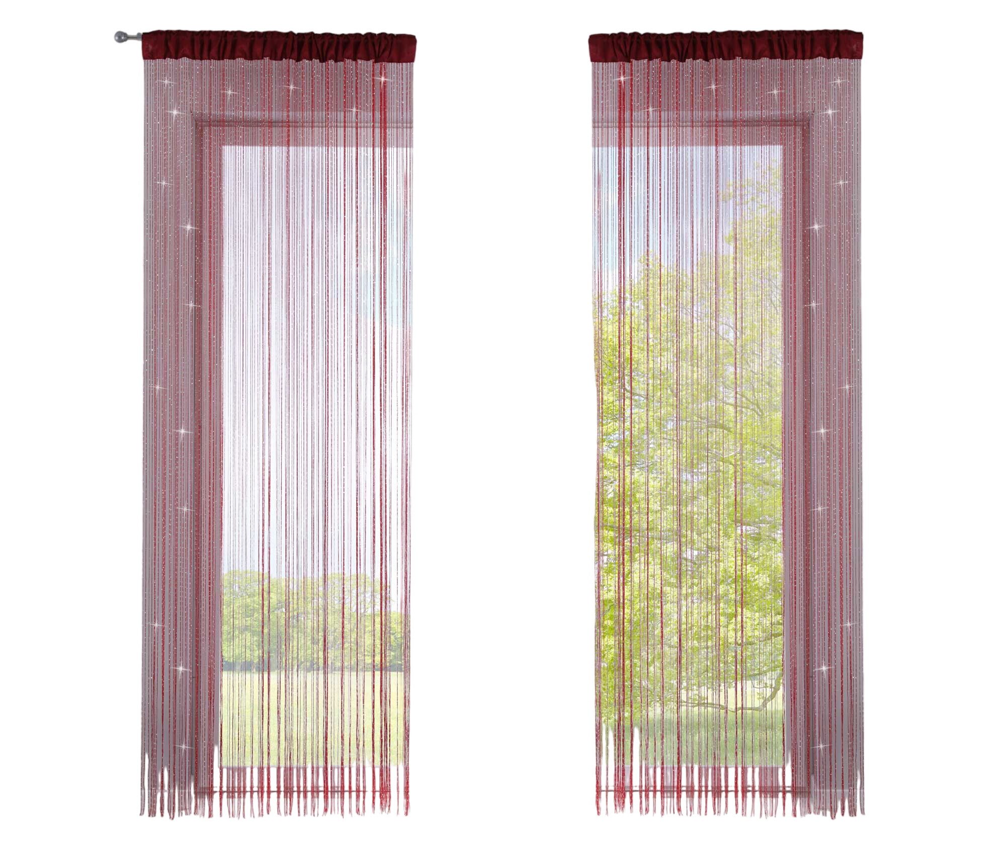Gardinenbox Gardine, Kräuselband (2 St), transparent, günstig online kaufen