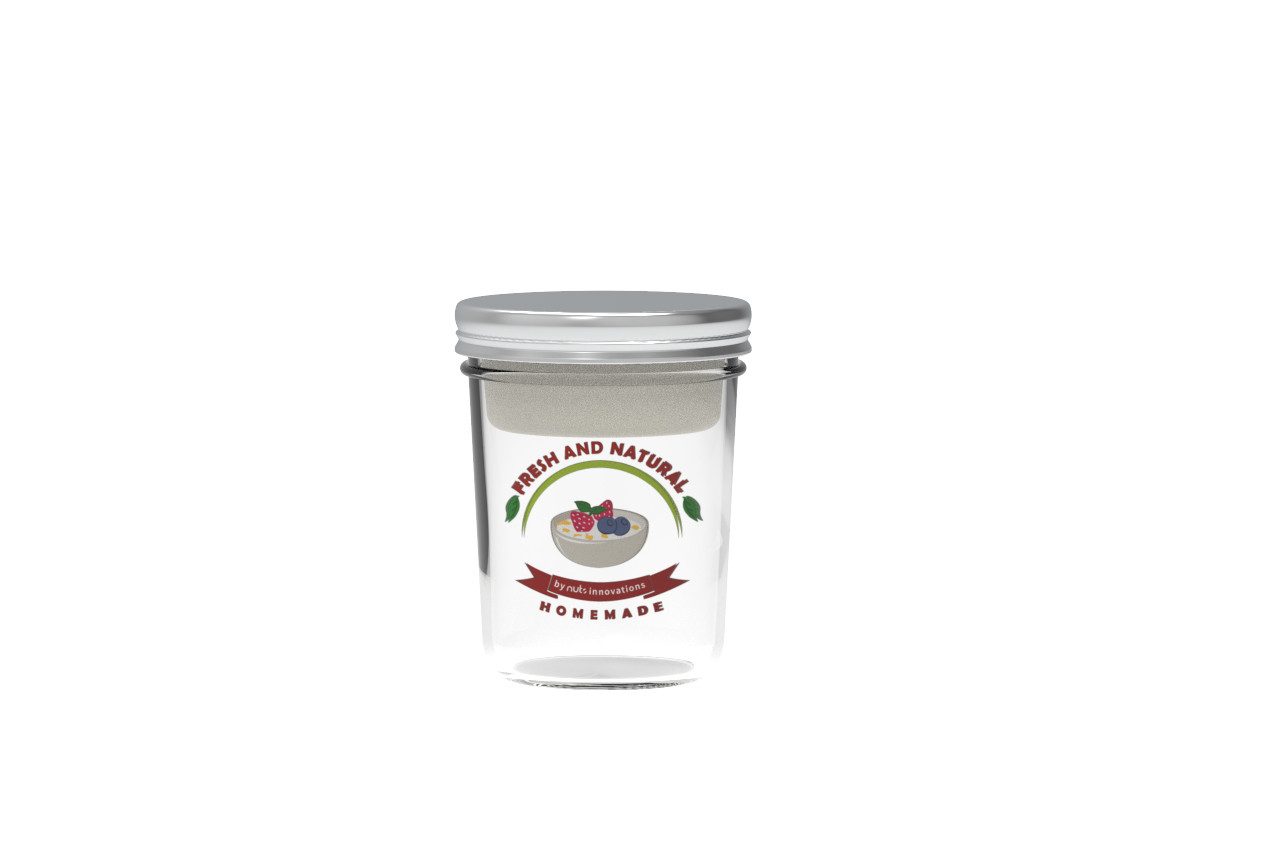 Nuts Vorratsglas Food Pot to go mit Silikoneinsatz