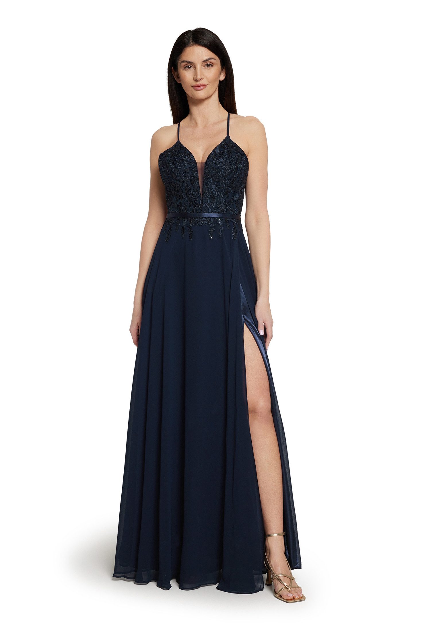 Abendkleid Vera Mont Abendkleid mit Stickerei