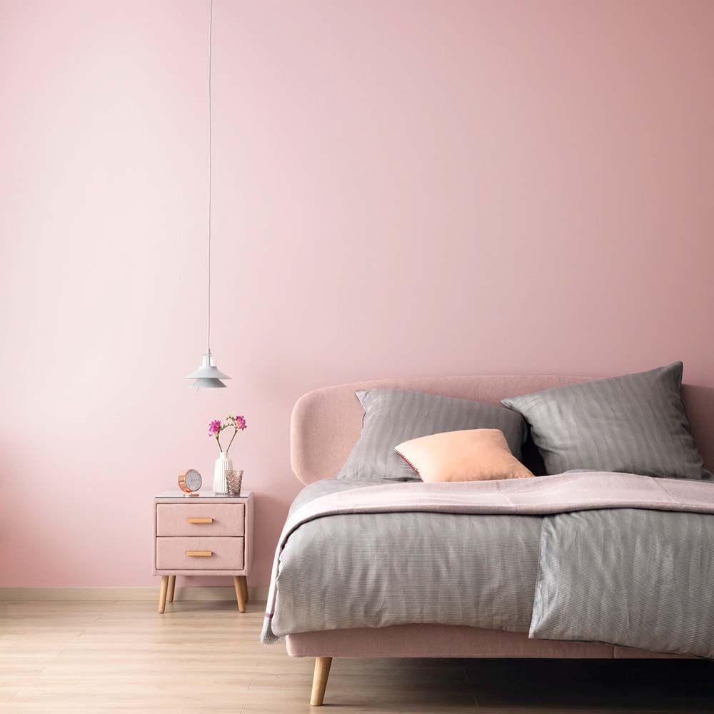 SCHÖNER WOHNEN FARBE Wandfarbe Schöner Wohnen Designfarben 2,5 Ltr. Dezentes Kristallrosa Nr. 20 – Bild 2 von 2